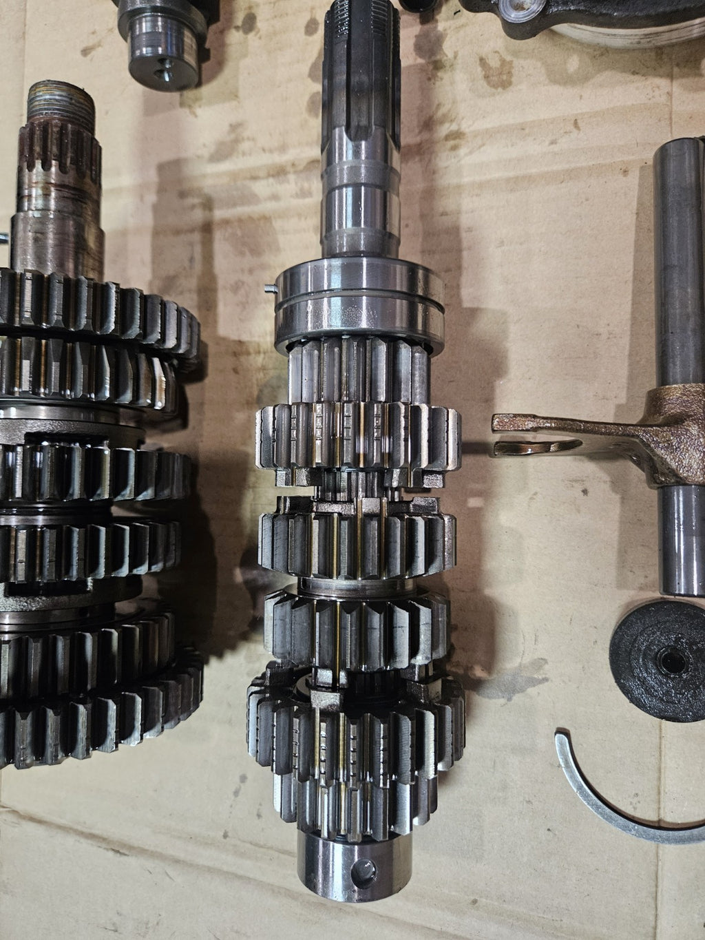 2015 Suzuki GSXR1000 Transmission, engine trans gears Shift Forks. See Pictures