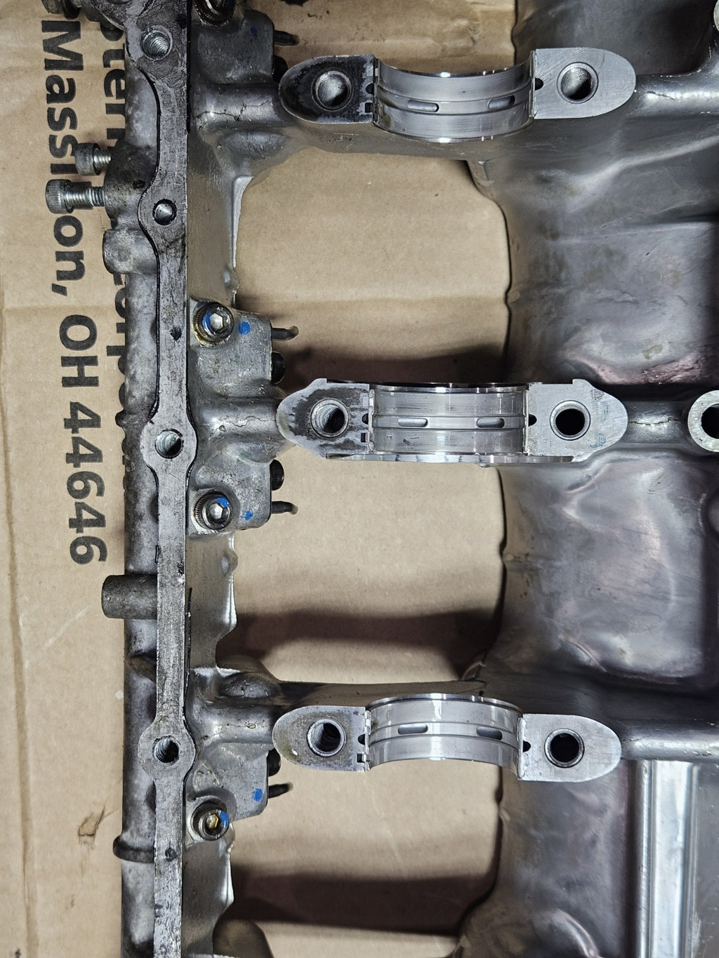 2009 08-12 Suzuki Hayabusa Busa GSXR1300 Crankcase Crank Case Engine Motor Block