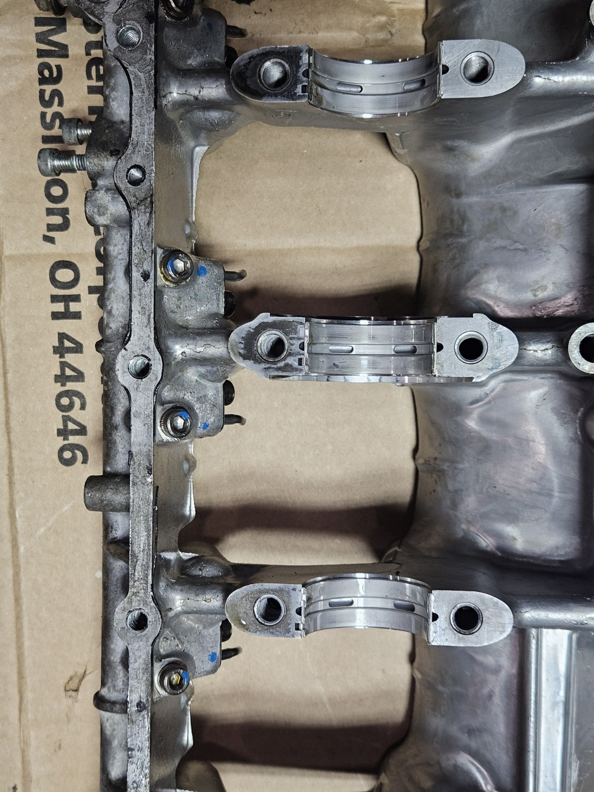 2009 08-12 Suzuki Hayabusa Busa GSXR1300 Crankcase Crank Case Engine Motor Block