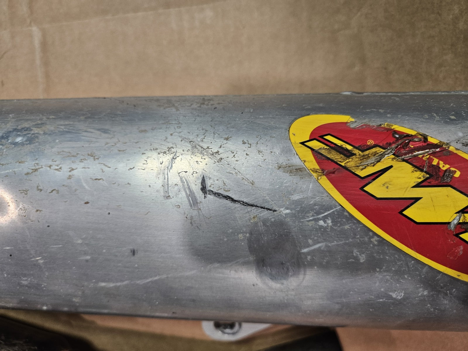 05-07 rmz450 rmz 450 fmf power bomb header pipe exhaust Muffler. FMF Full System