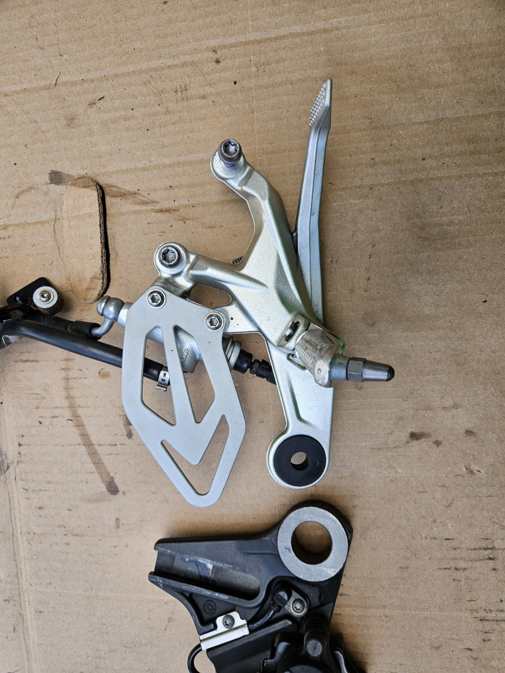 2015-2018 BMW S1000RR Premium OEM Rear Brake Caliper Brake Line! Rear Set Brembo