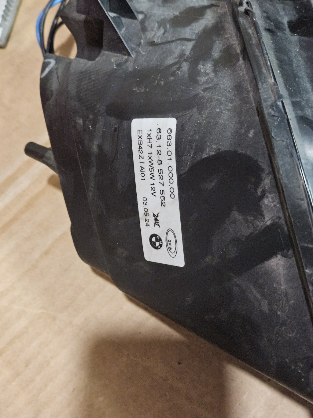 10 11 12 13 14 2013 BMW S1000RR OEM Head Light Headlight Lens Set HID lights