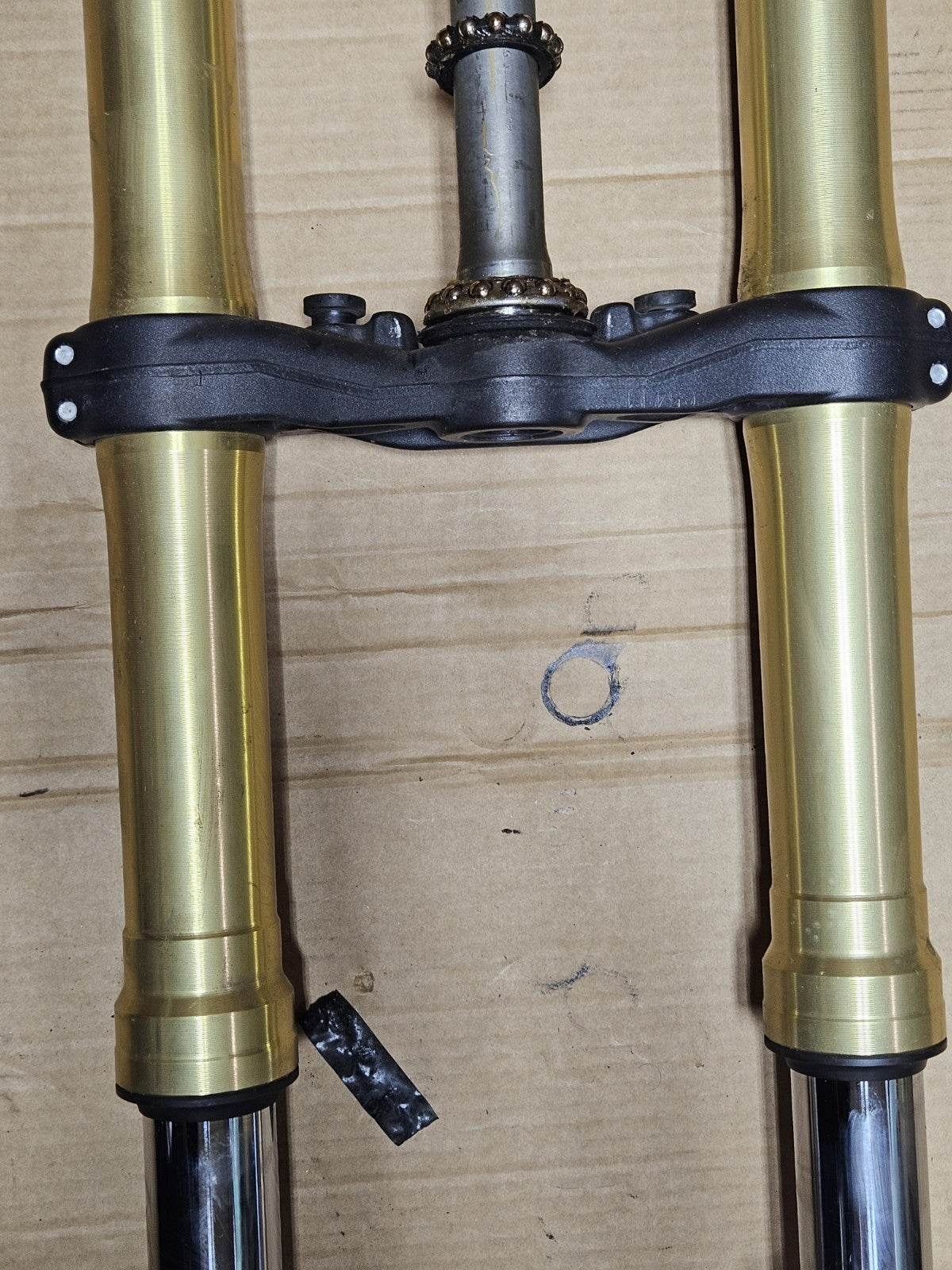 2011 HONDA CB1000R FRONT FORKS SHOCK SUSPENSION SET PAIR Triple Tree OEM