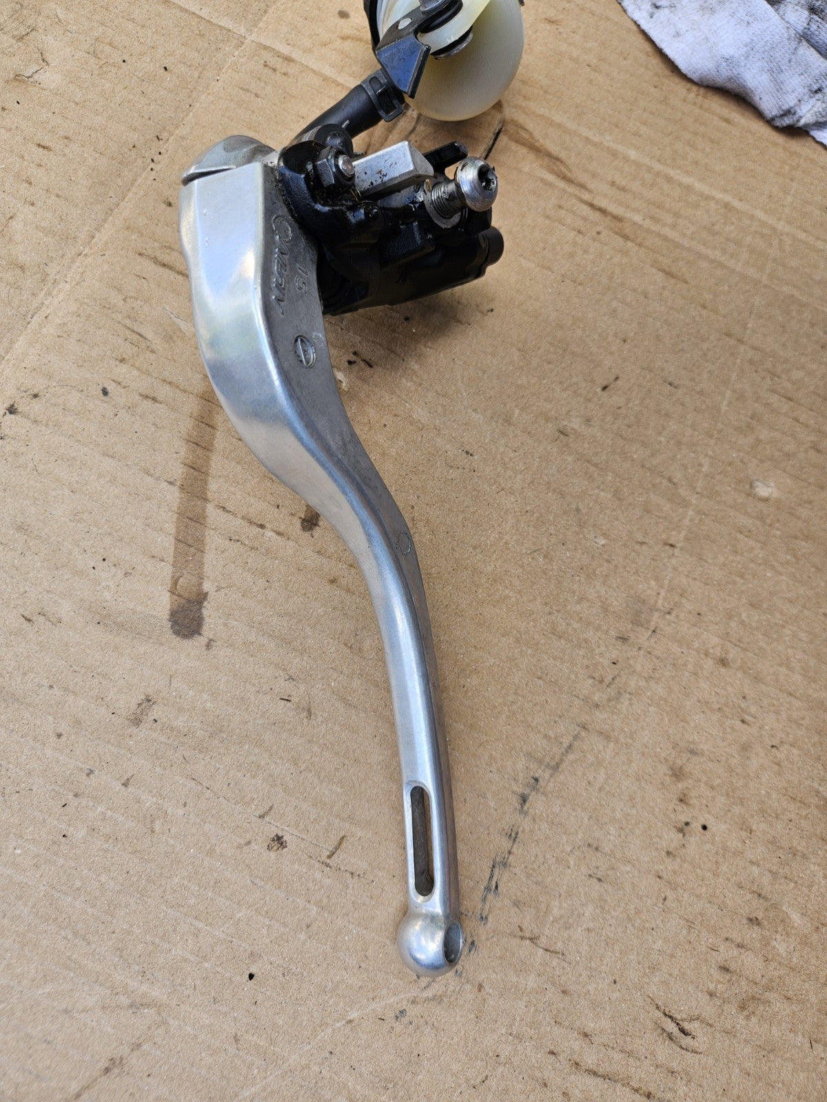 2017 15-18 BMW S1000RR Front Brake Master Cylinder Pump Lever Control Assembly