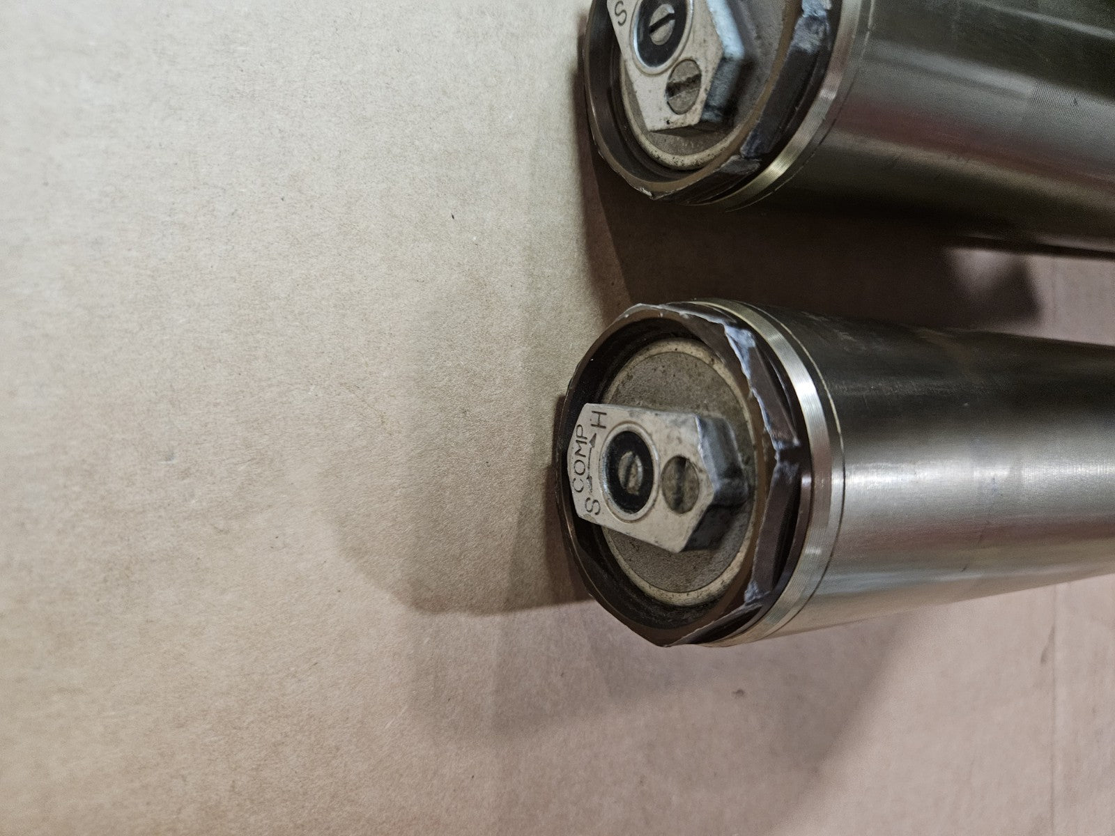 05-07 SUZUKI RMZ450 FRONT END FORKS  FORK TUBES (SEE DESCP)