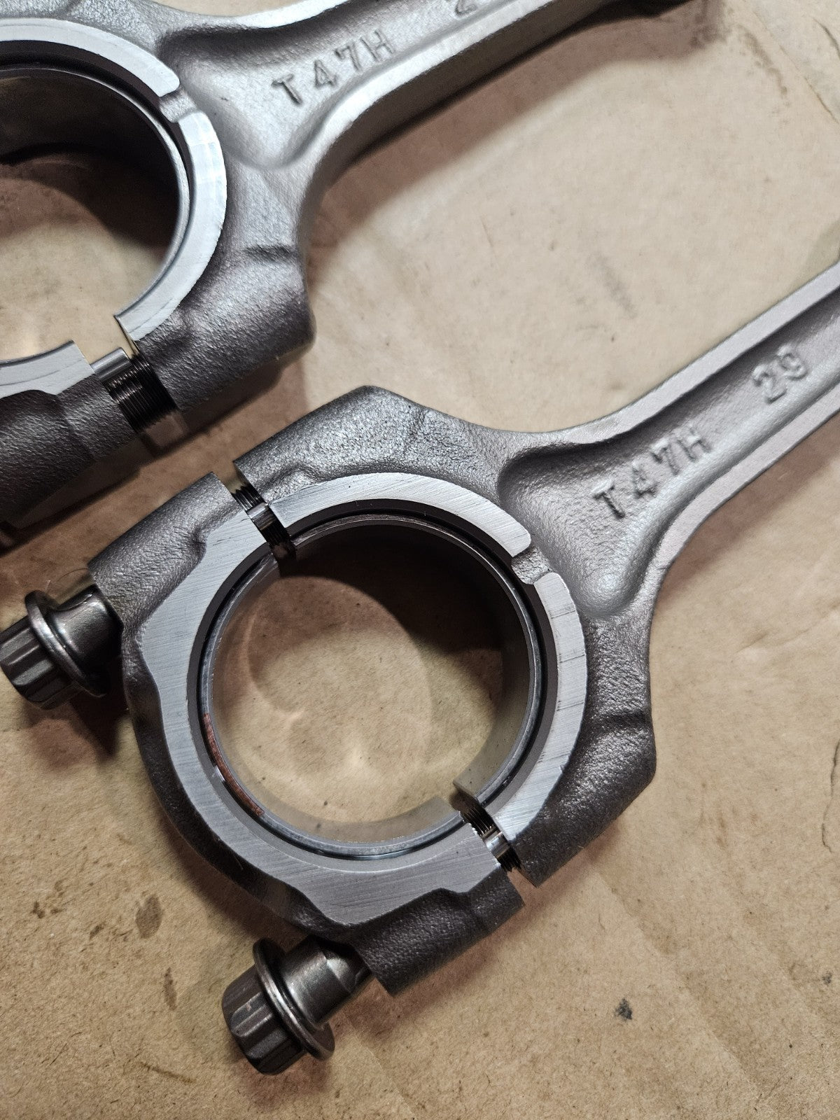 09-16 Suzuki GSXR 1000 Engine Motor Connecting Rods Set Damaged