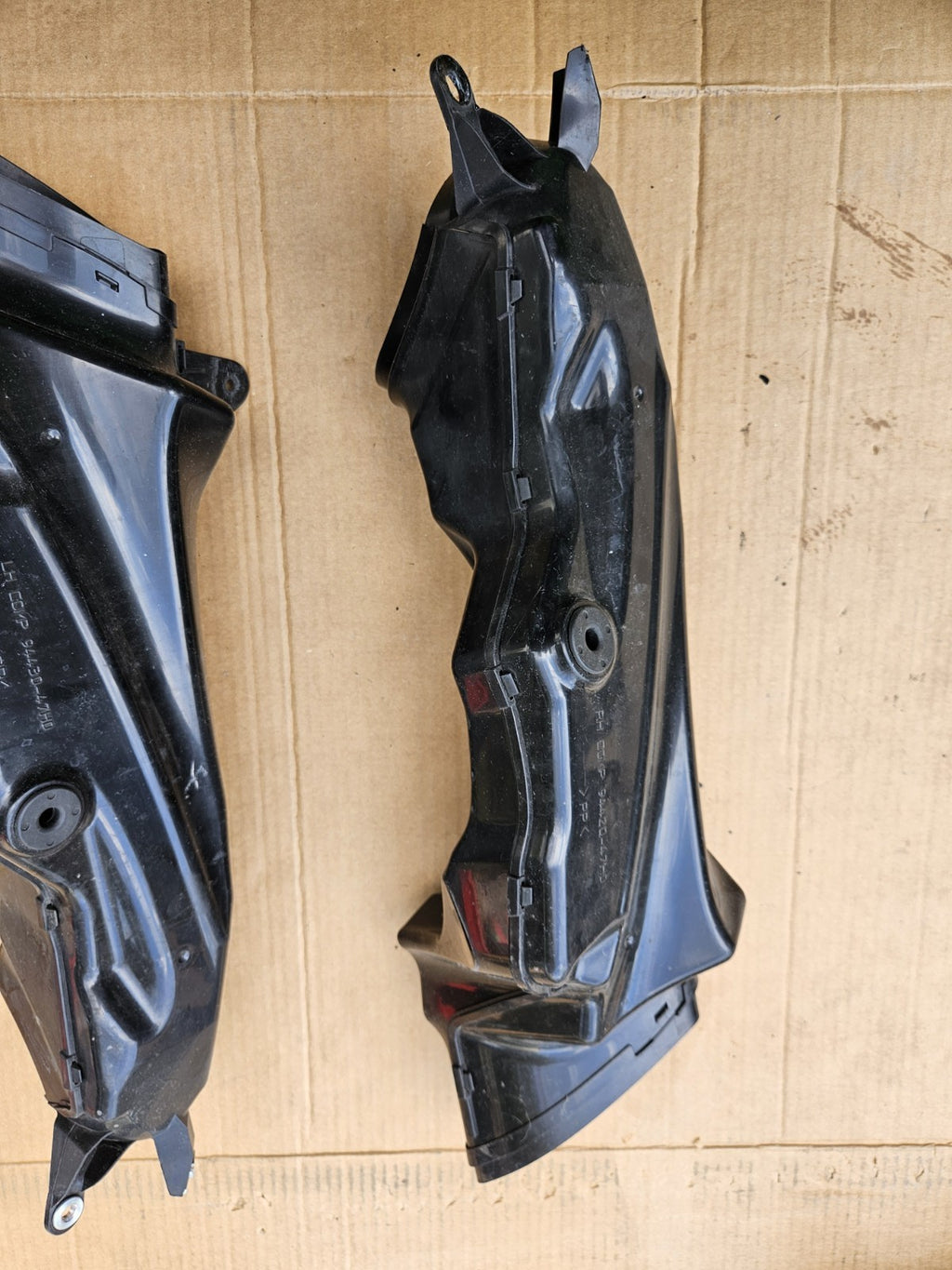 09-16 2009 2015 Suzuki Gsxr 1000 Right Left Ram Air Intake Duct Tubes Oem