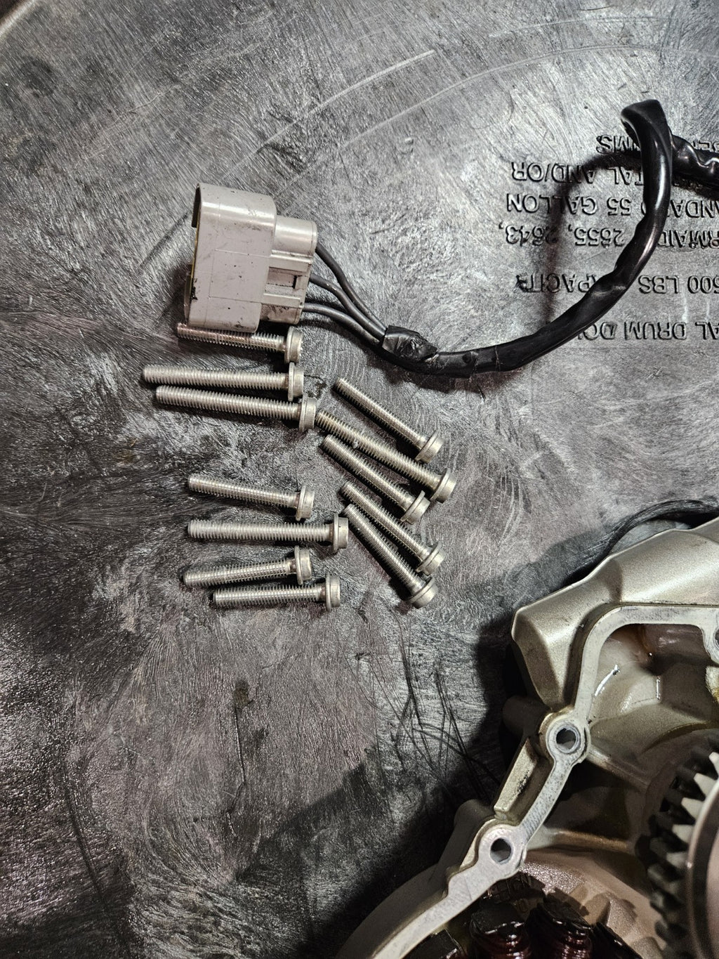 2009-2019 BMW S1000RR ENGINE STATOR MAGNETO ALTERNATOR COVER, Alternator, Gears