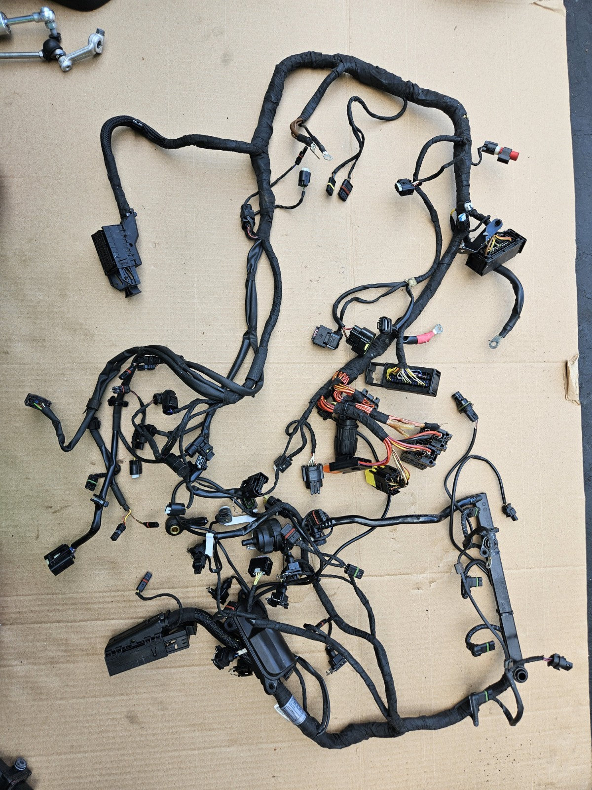 15-18 BMW S1000RR Main Wiring Wire Harness Loom OEM Good  2 Piece Harness. OEM