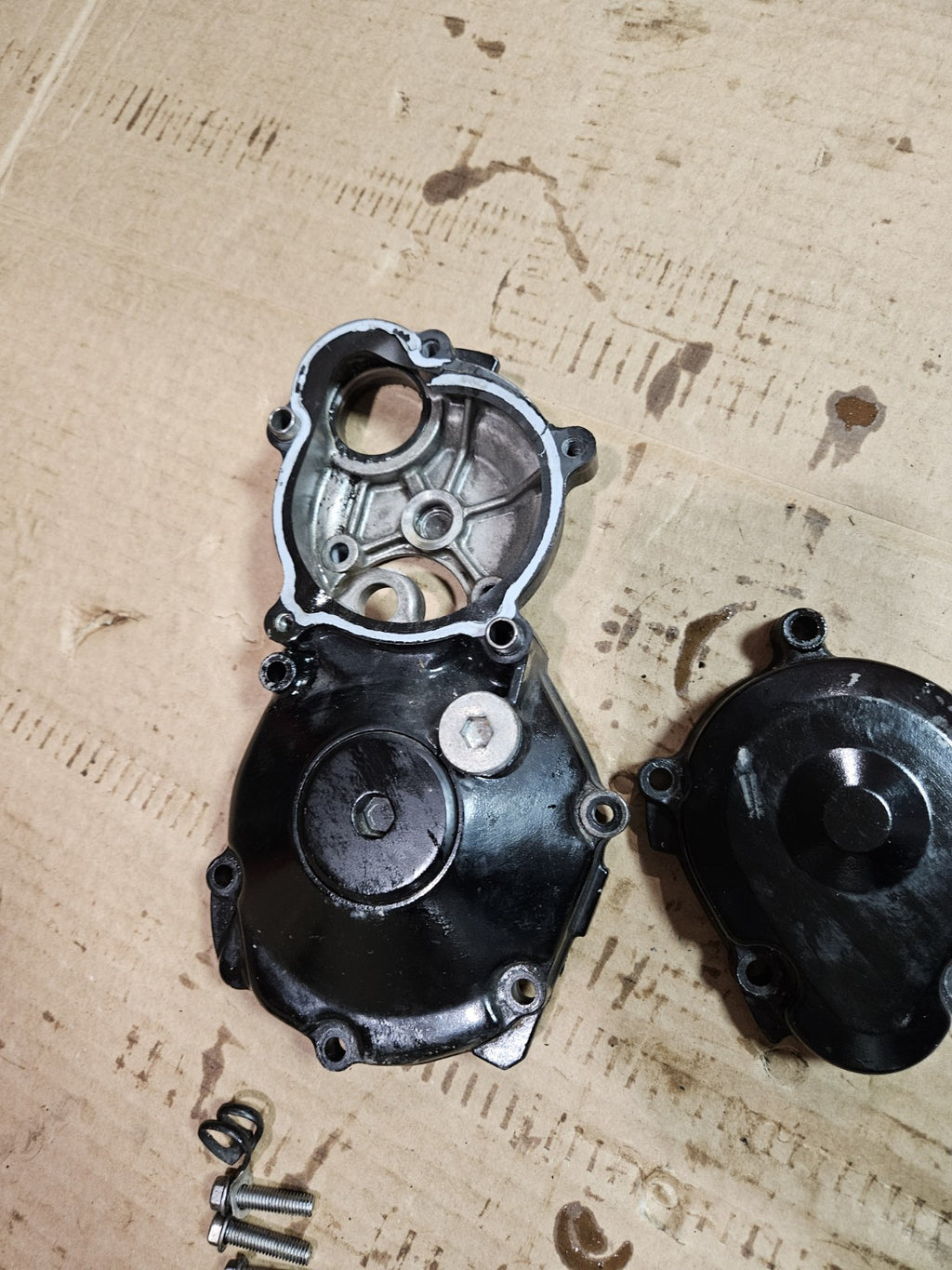 08+ SUZUKI 2009 OEM HAYABUSA STARTER CLUTCH COVER 11380-24F20