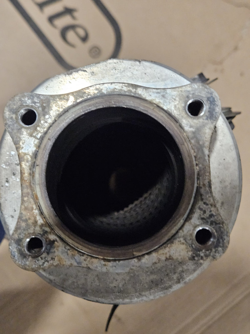 00-03 SUZUKI GSXR750 TWO BROTHERS EXHAUST PIPE MUFFLER SLIP ON CAN SILENCER DMG