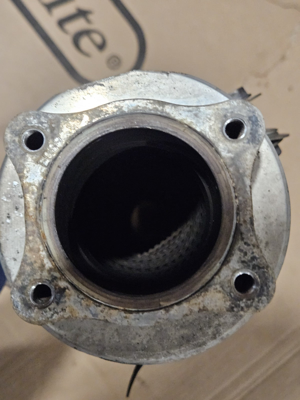 00-03 SUZUKI GSXR750 TWO BROTHERS EXHAUST PIPE MUFFLER SLIP ON CAN SILENCER DMG