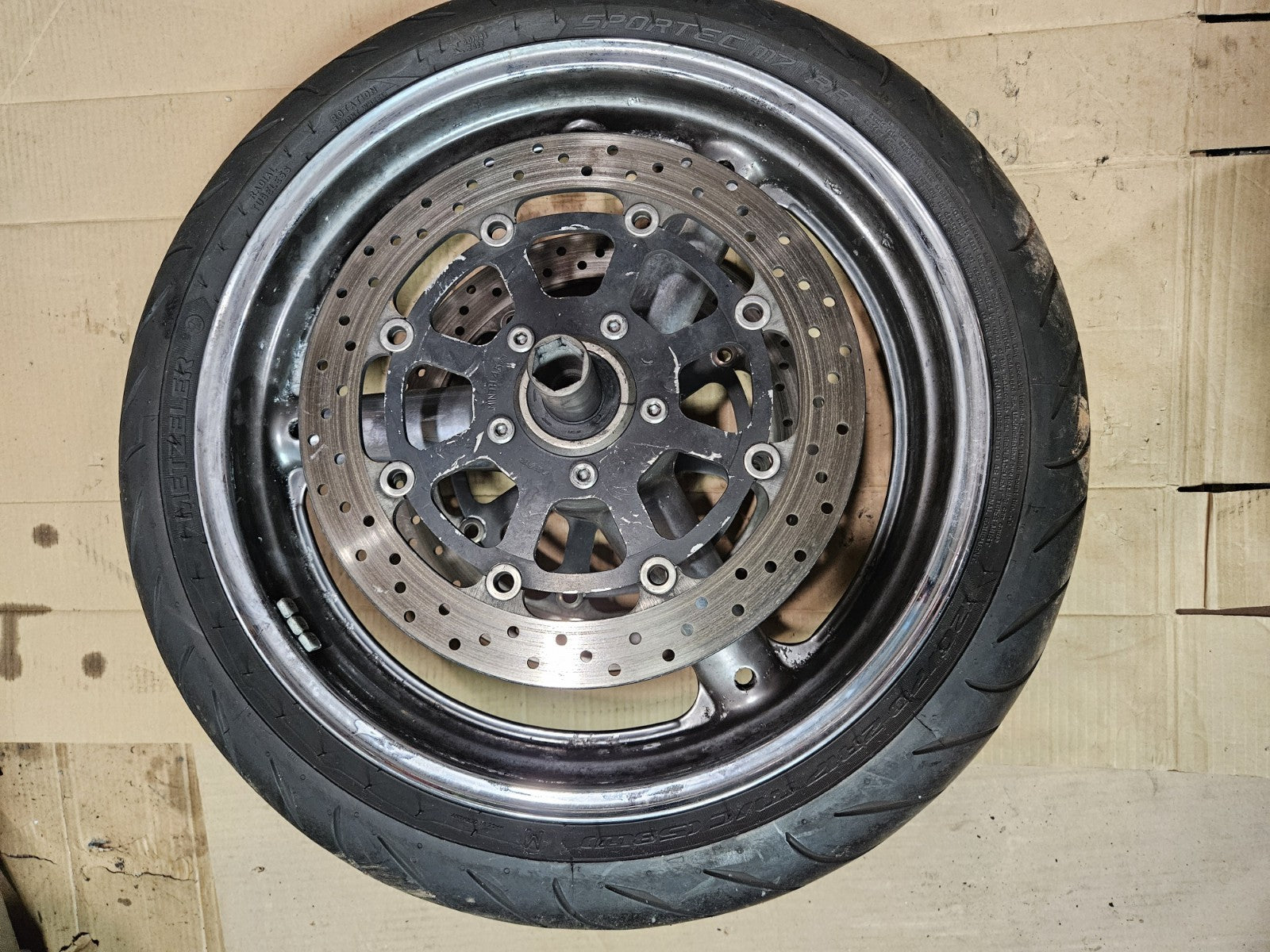 00-03 SUZUKI GSXR750 GSX-R750 FRONT WHEEL RIM 2003