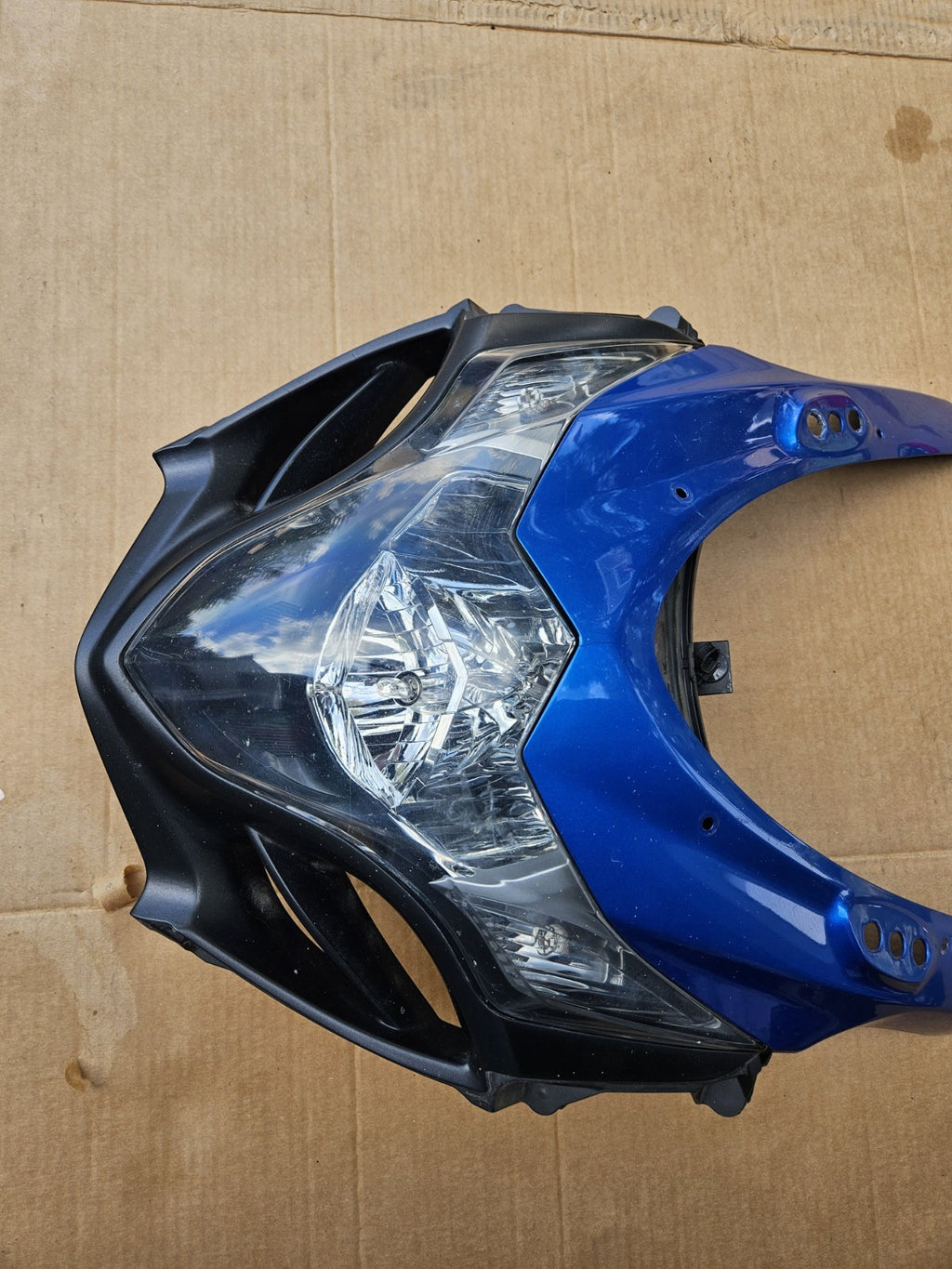 2009-2016 Suzuki GSXR1000 GSXR 1000 Front Headlight Lamp Head Light w/ LED Bulbs