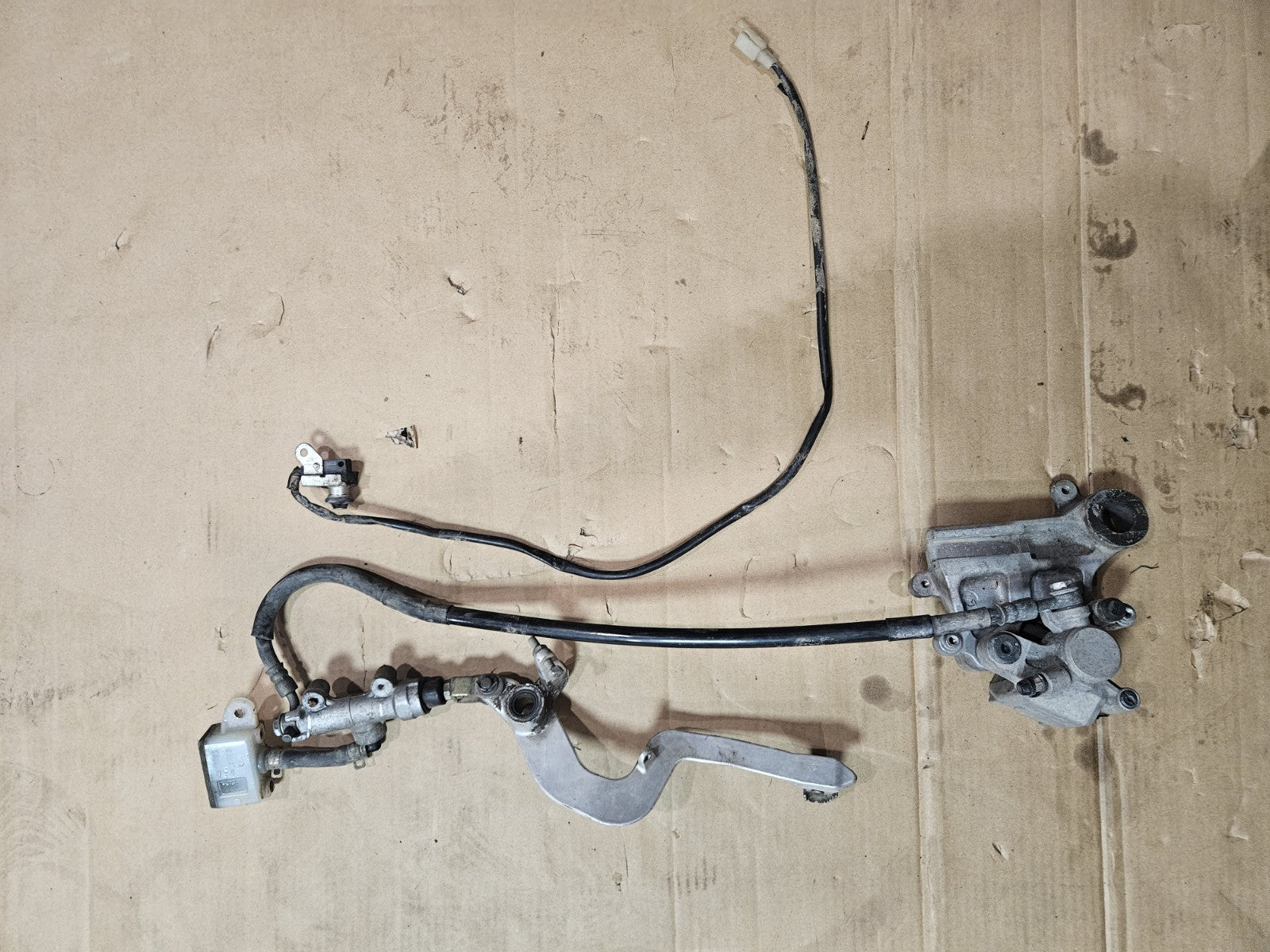 Suzuki DRZ400 OEM Complete Rear Brake Assembly
