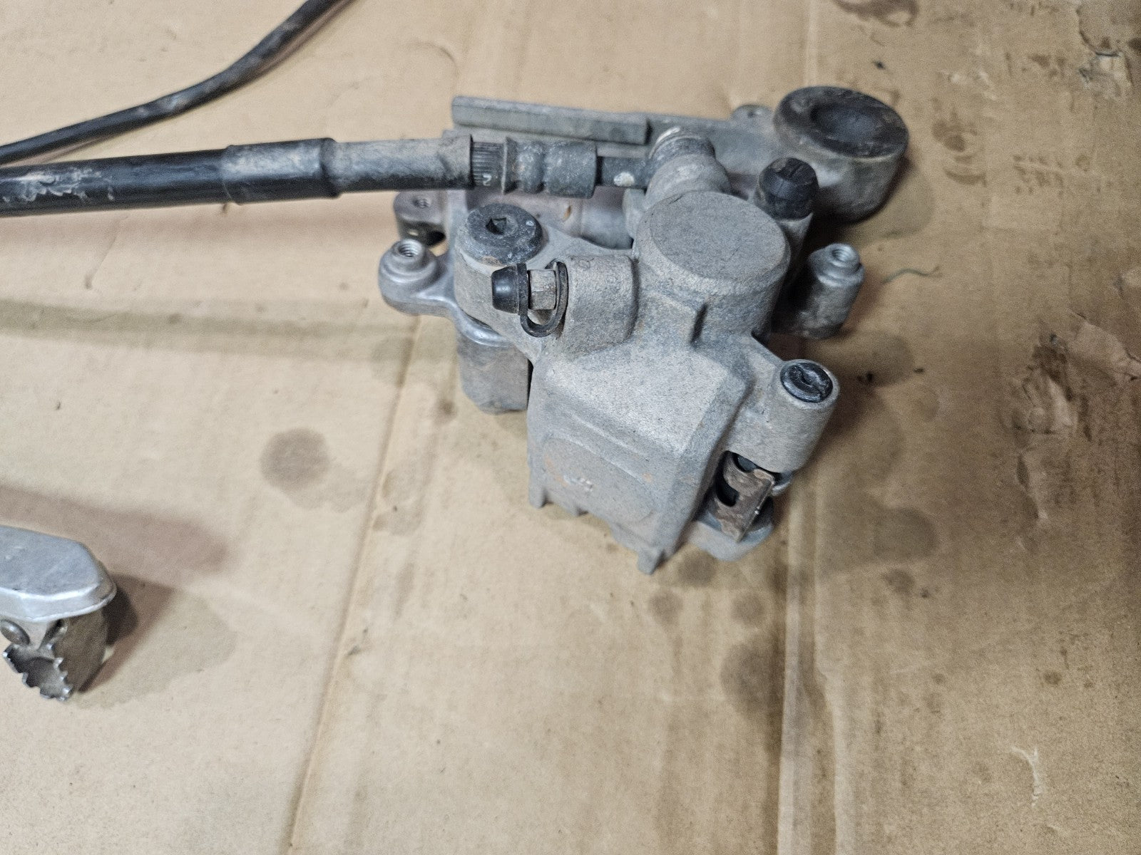 Suzuki DRZ400 OEM Complete Rear Brake Assembly