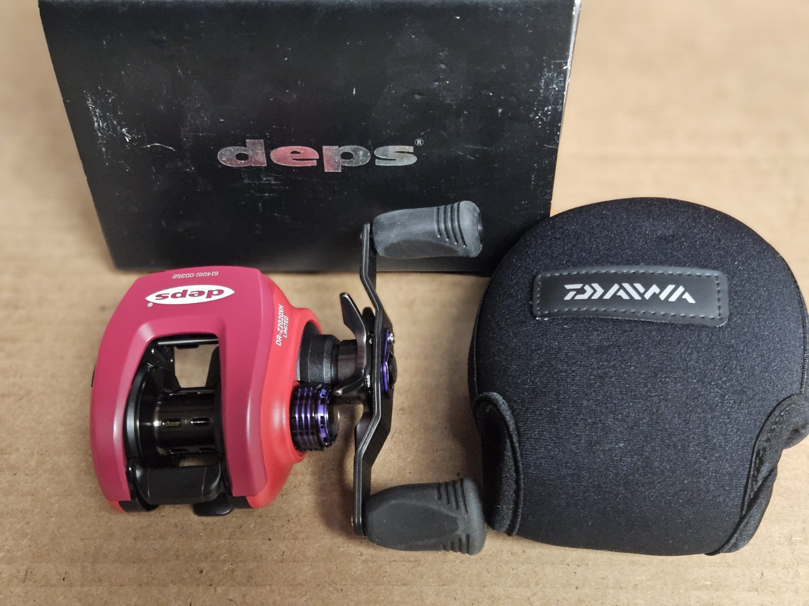 Daiwa X Deps DR-Z2020 XH Limited DAIWA Fishing Reel Right Handle w/Box