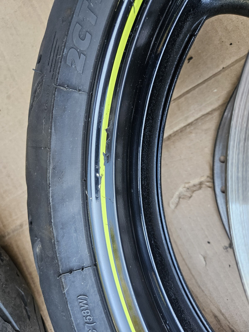 09-16 2015 Suzuki GSXR 1000 FRONT REAR WHEELS RIMS ROTORS HUB SPROCKET BLACK OEM