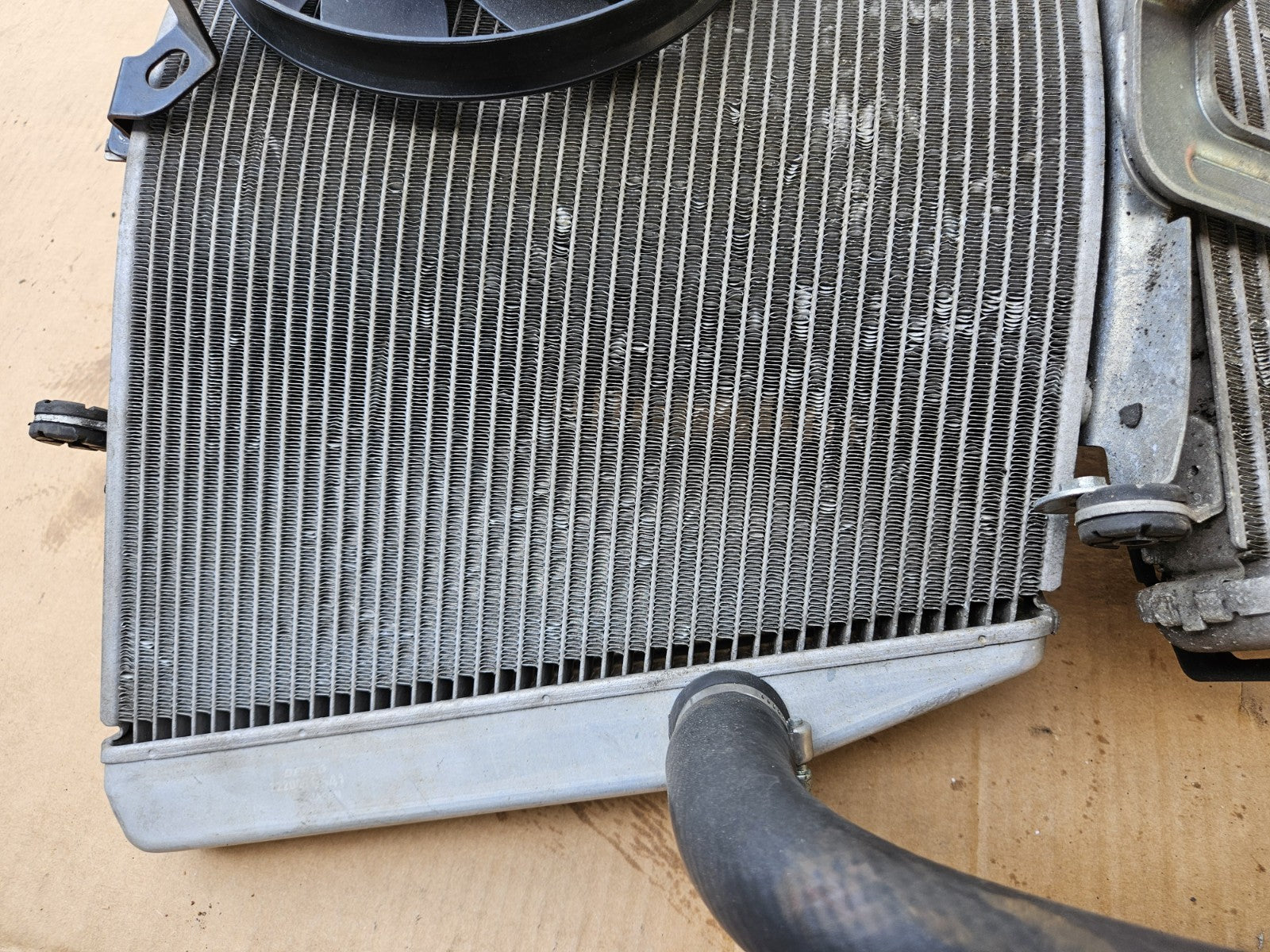 Suzuki Radiator GSXR 1000 2012-2016 OEM 17710-47H10 OIL Cooler, FAN, RESERVOIR