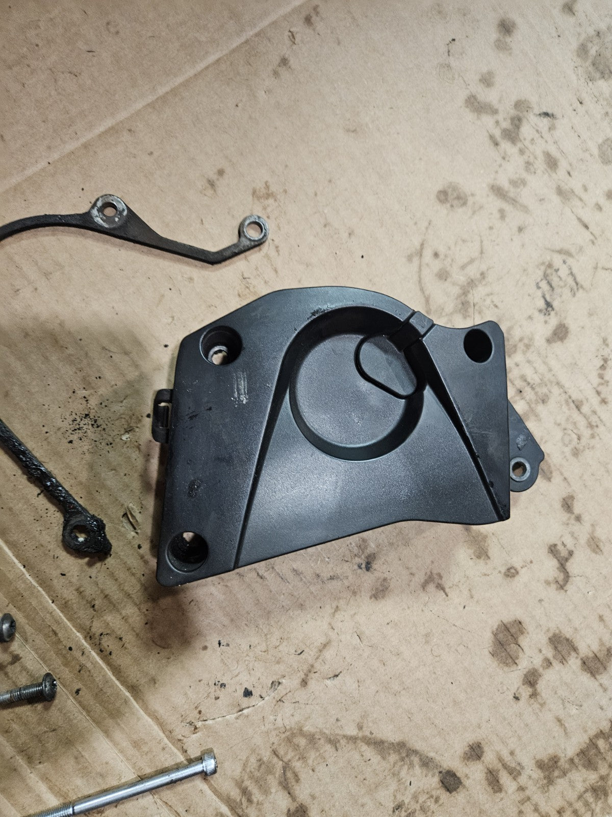 09-17 2009 2014 2017 Bmw S1000rr Front Sprocket Cover Gear Guard Shield OEM