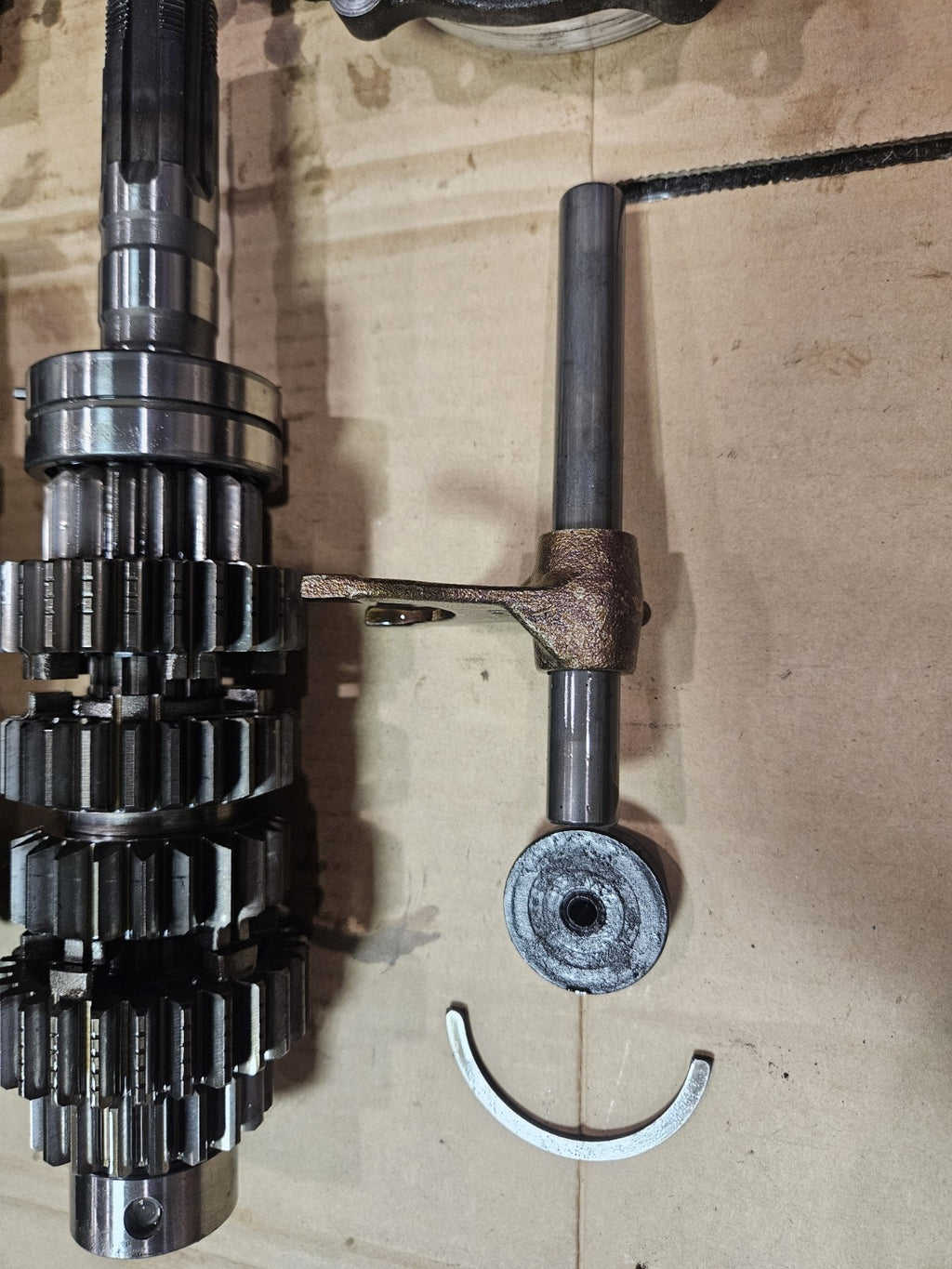 2015 Suzuki GSXR1000 Transmission, engine trans gears Shift Forks. See Pictures