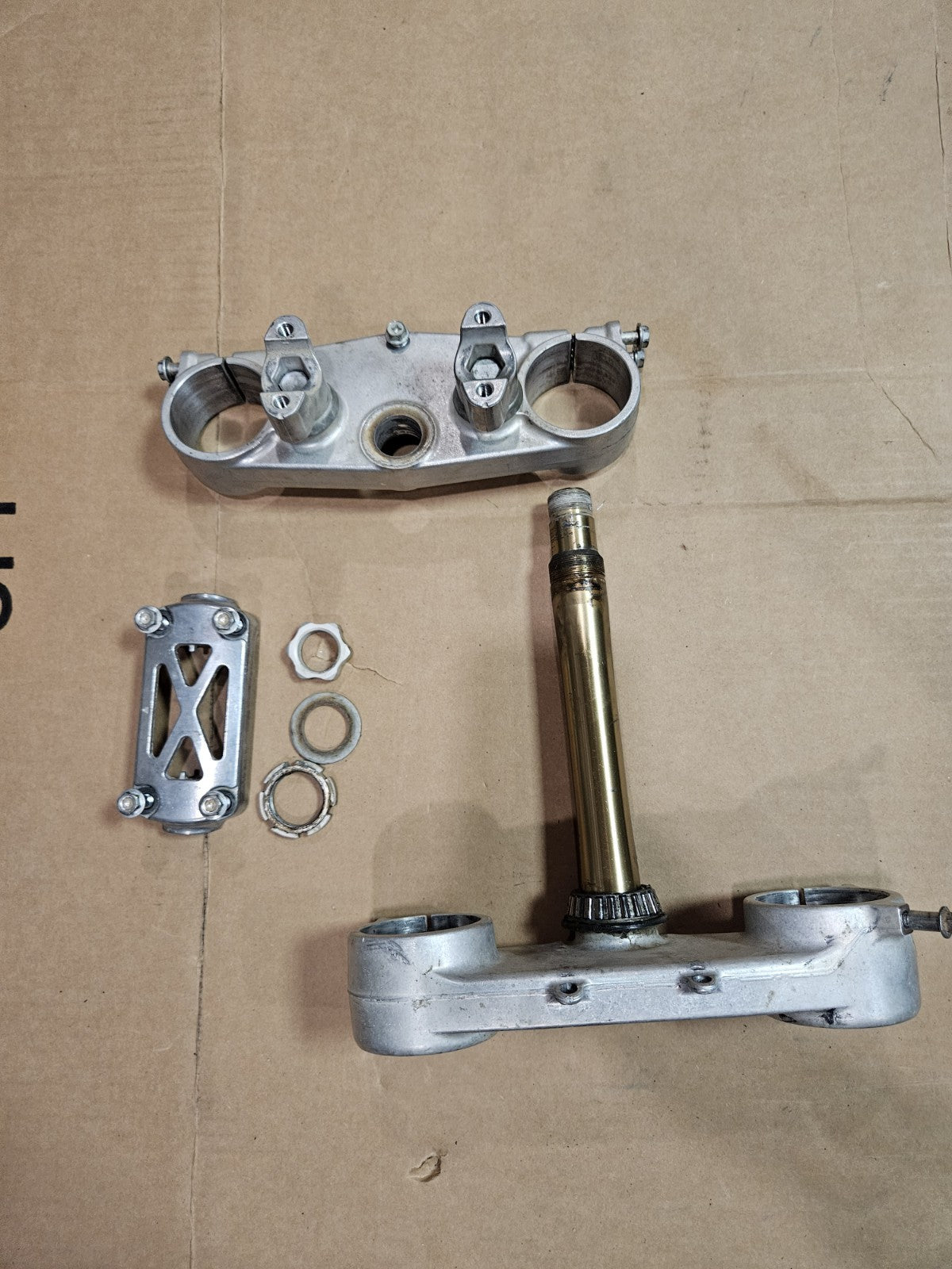 2007 SUZUKI RMZ 450 TRIPLE TREE + CLAMPS 07 RMZ450 05 - 07