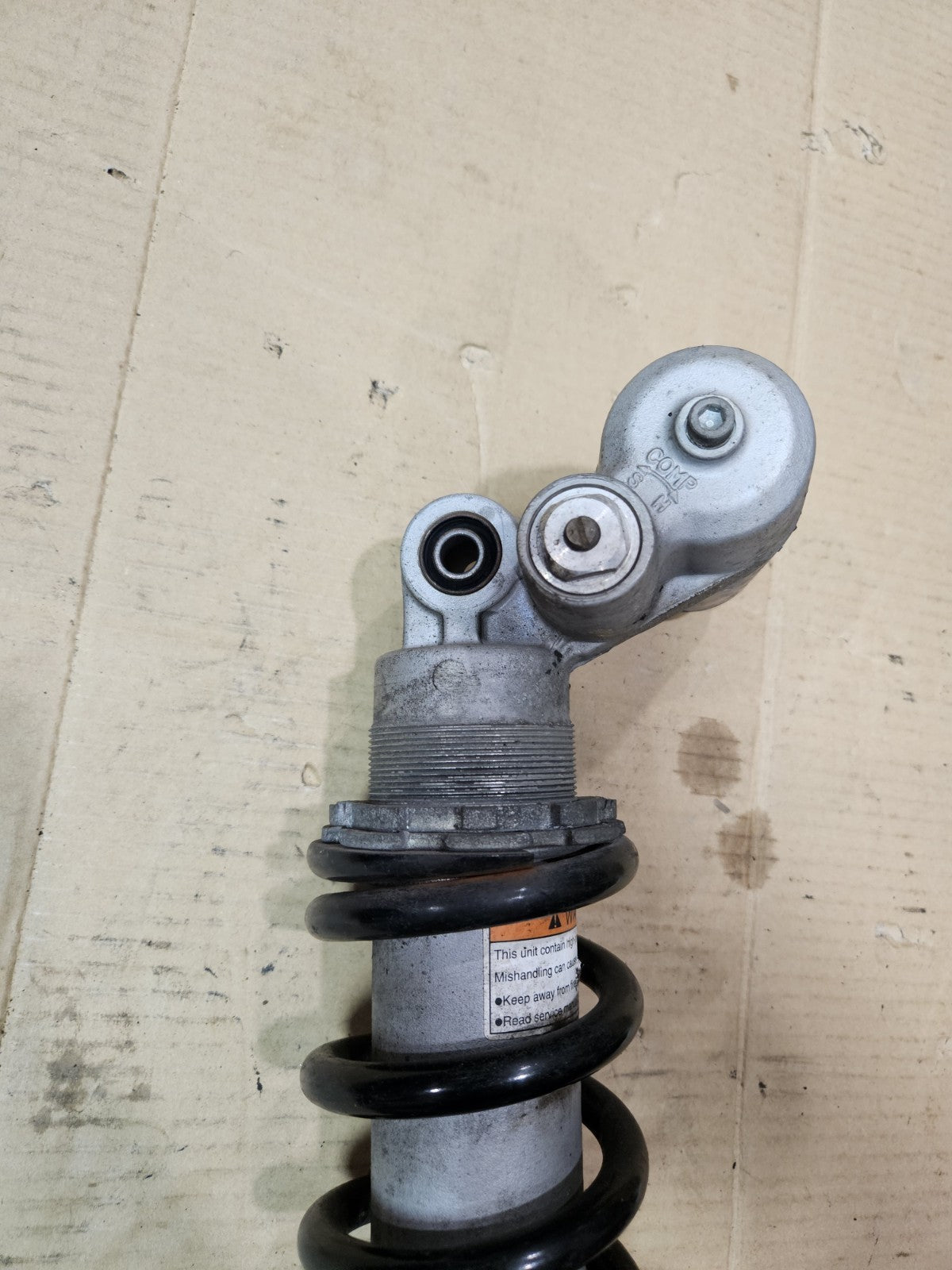 01-03 SUZUKI GSXR750 REAR SUBFRAME BACK SUB FRAME OEM GENUINE