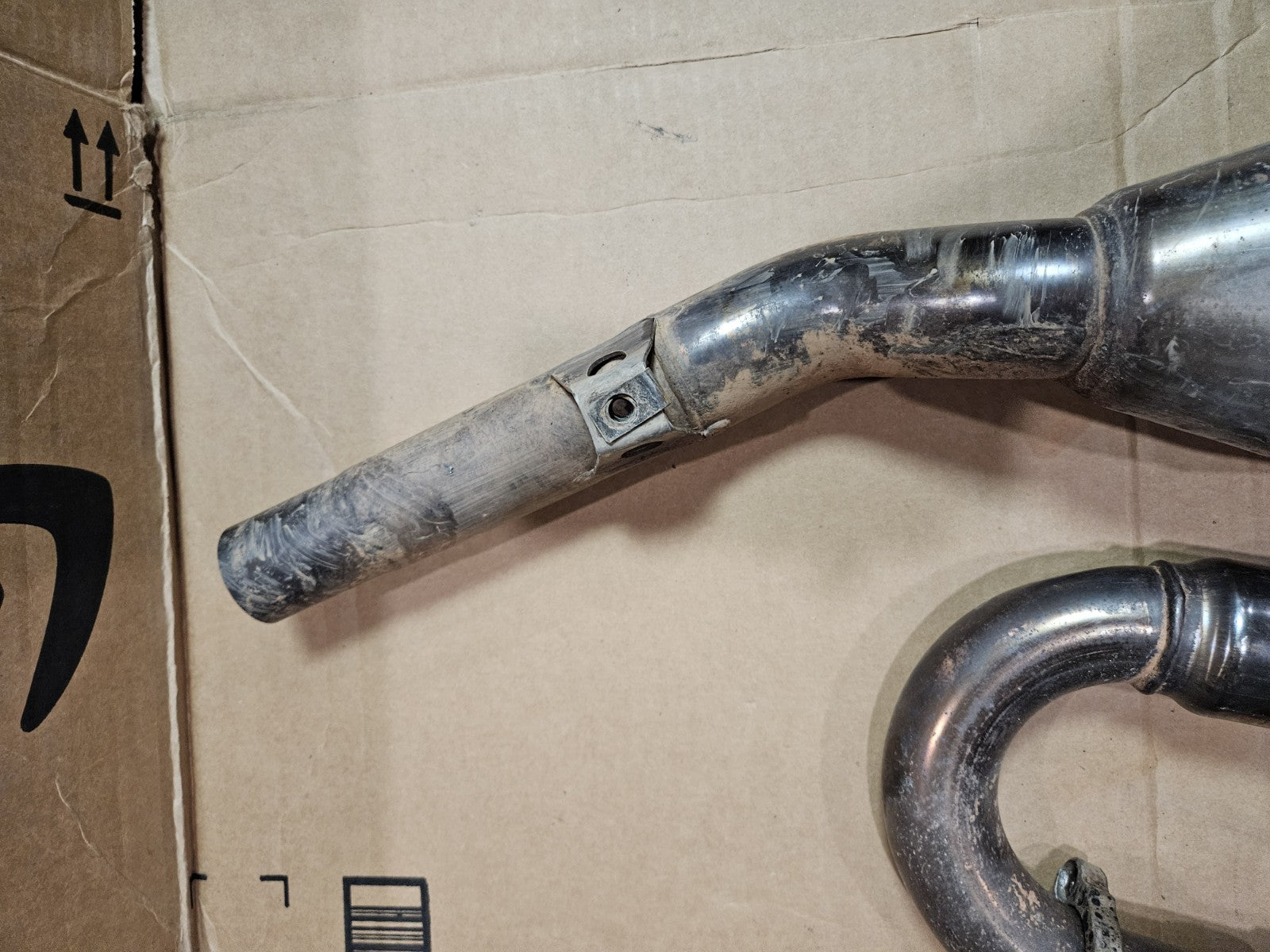 05-07 rmz450 rmz 450 fmf power bomb header pipe exhaust Muffler. FMF Full System