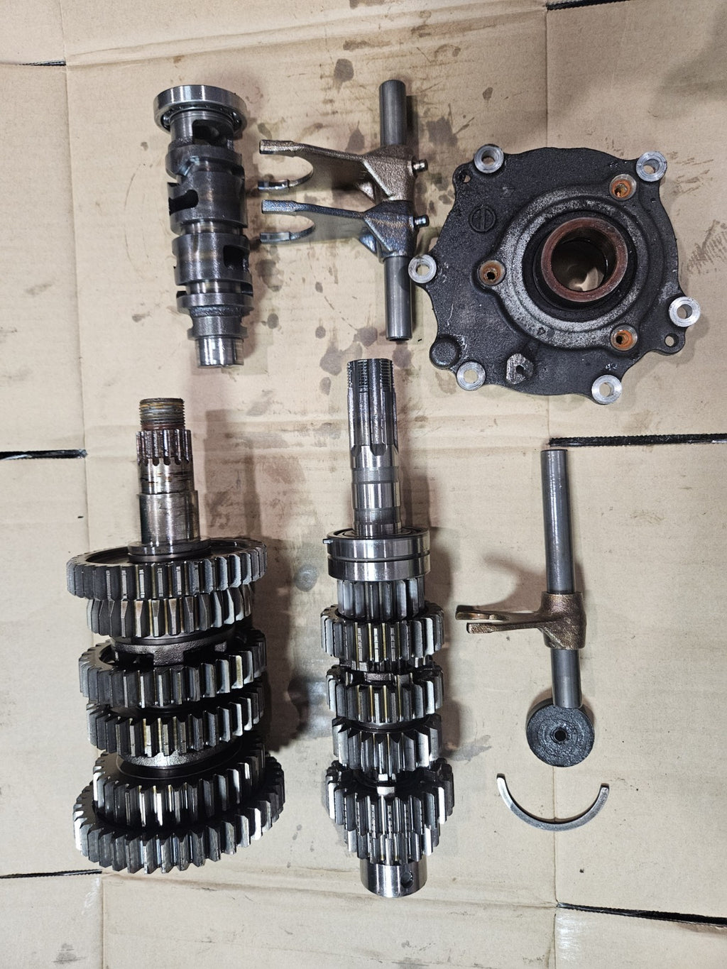 2015 Suzuki GSXR1000 Transmission, engine trans gears Shift Forks. See Pictures