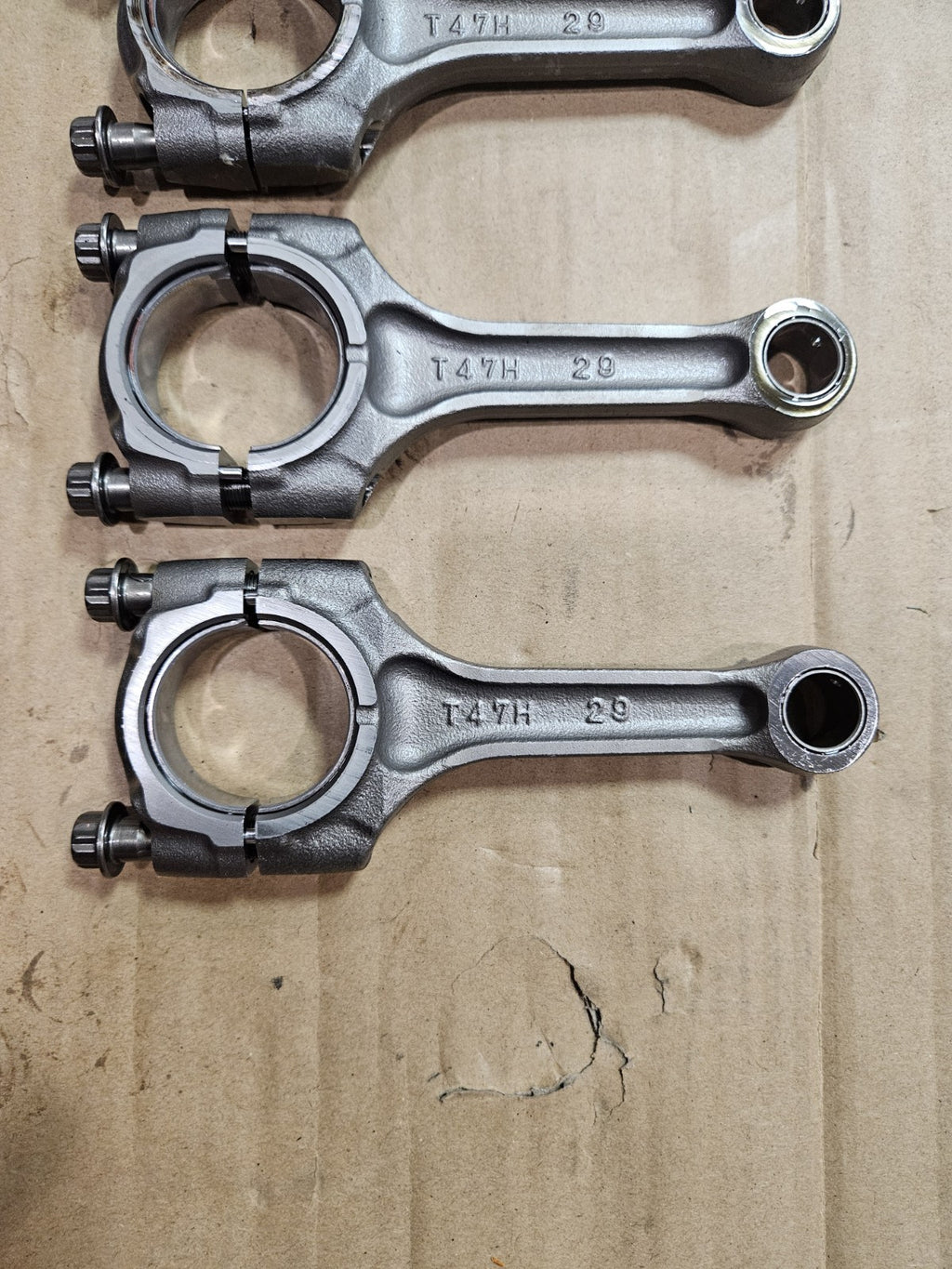 09-16 Suzuki GSXR 1000 Engine Motor Connecting Rods Set Damaged