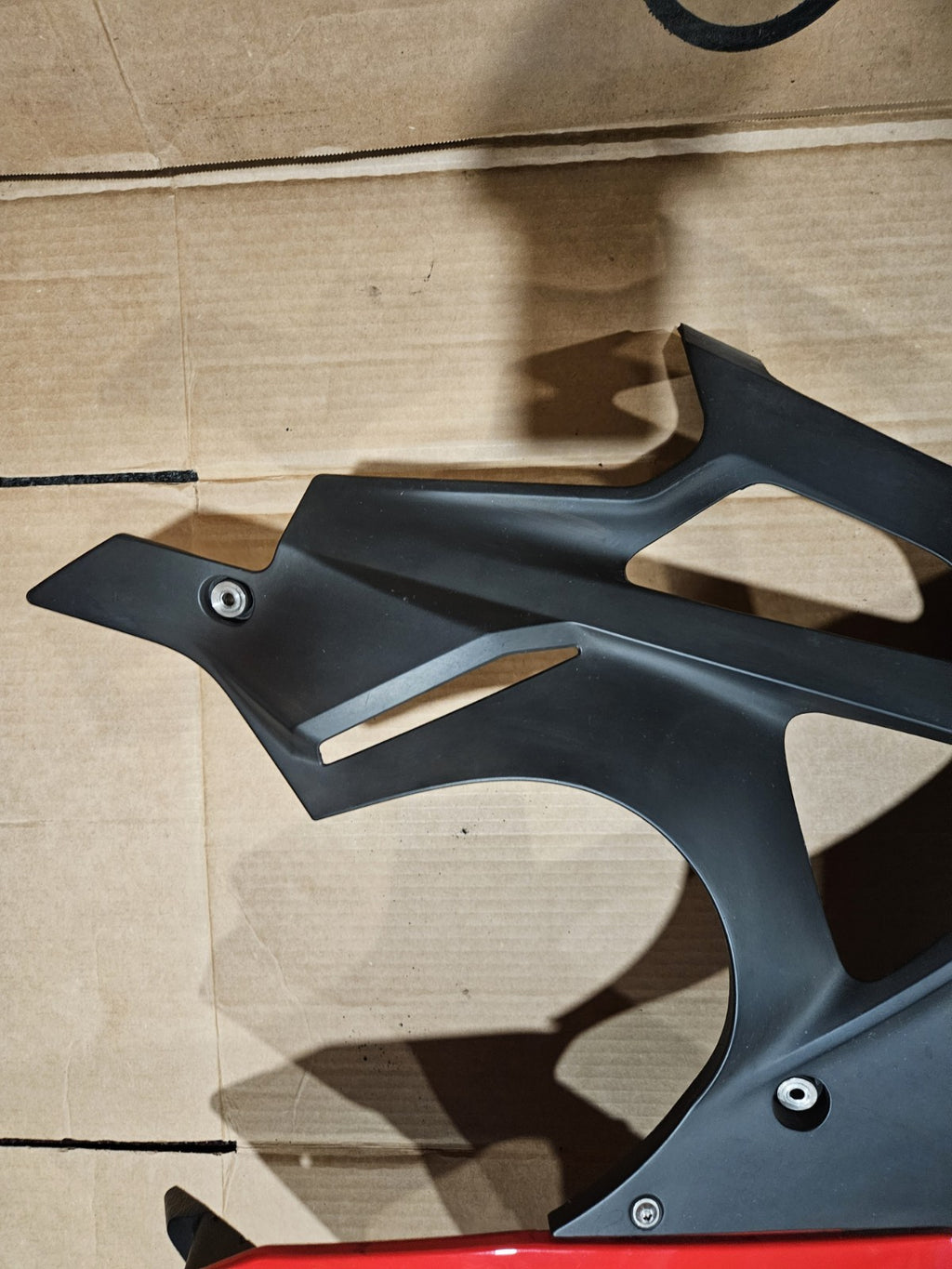 2009 - 2014 BMW S1000RR OEM Left Mid Fairing Left Side Fairing Panel RACING RED