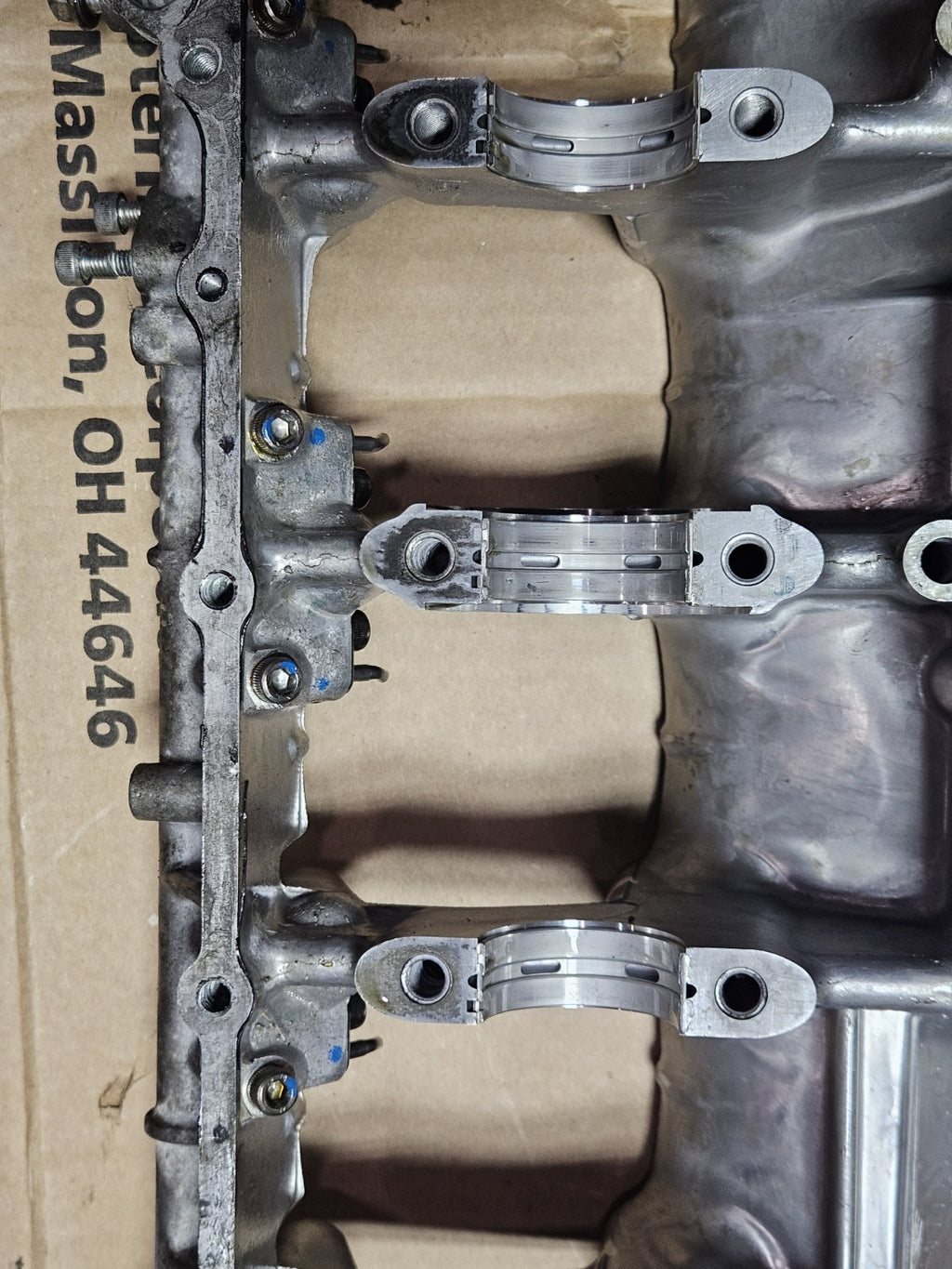 2009 08-12 Suzuki Hayabusa Busa GSXR1300 Crankcase Crank Case Engine Motor Block