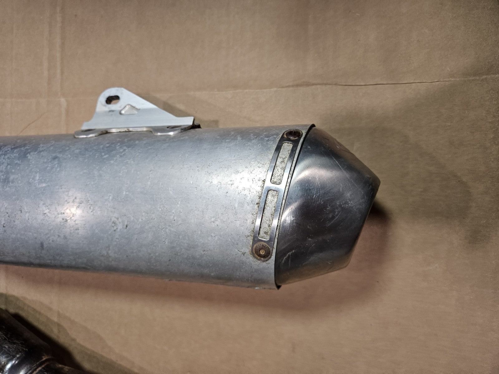 05-07 rmz450 rmz 450 fmf power bomb header pipe exhaust Muffler. FMF Full System