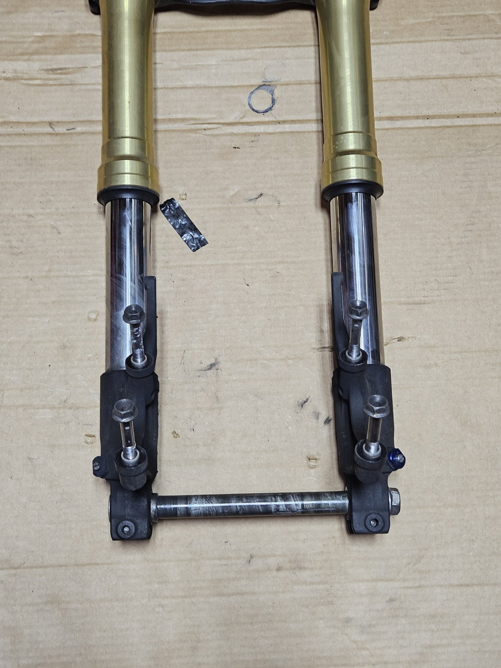 2011 HONDA CB1000R FRONT FORKS SHOCK SUSPENSION SET PAIR Triple Tree OEM