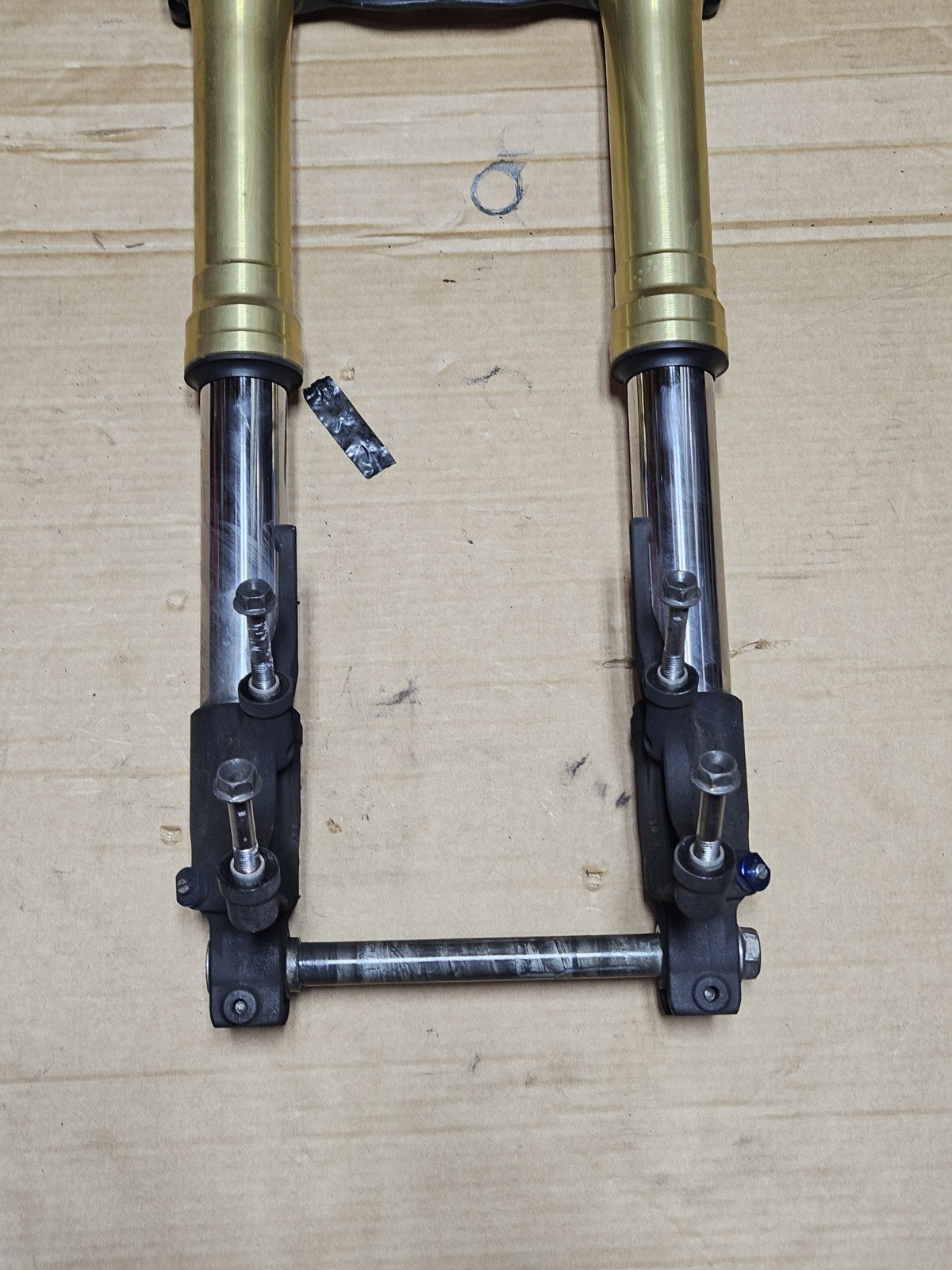 2011 HONDA CB1000R FRONT FORKS SHOCK SUSPENSION SET PAIR Triple Tree OEM