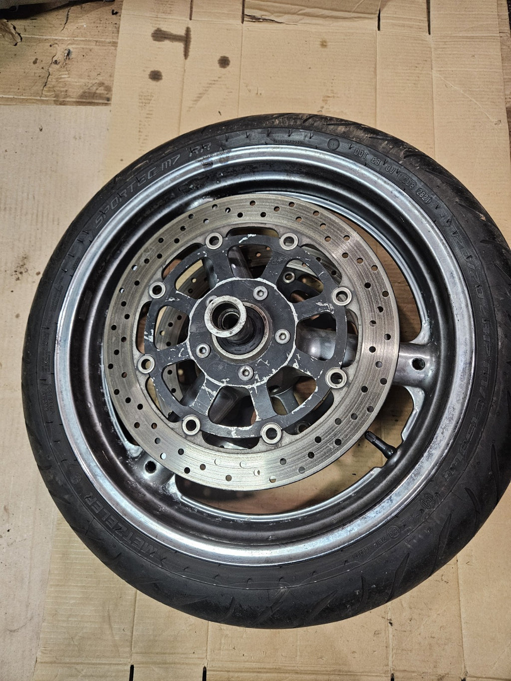 00-03 SUZUKI GSXR750 GSX-R750 FRONT WHEEL RIM 2003