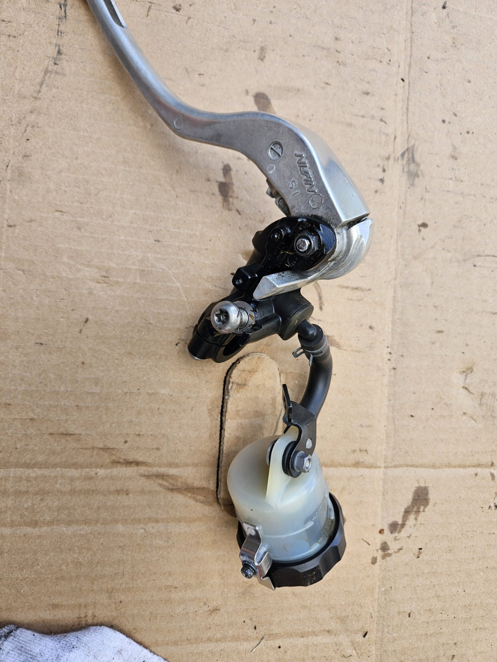 2017 15-18 BMW S1000RR Front Brake Master Cylinder Pump Lever Control Assembly