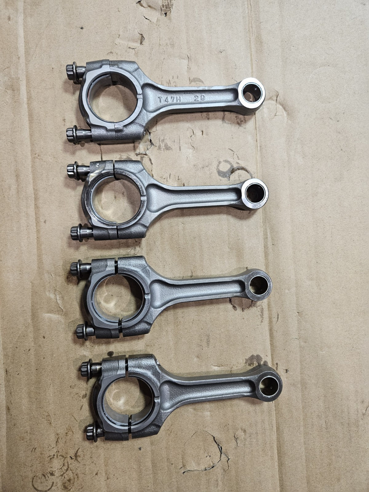 09-16 Suzuki GSXR 1000 Engine Motor Connecting Rods Set Damaged