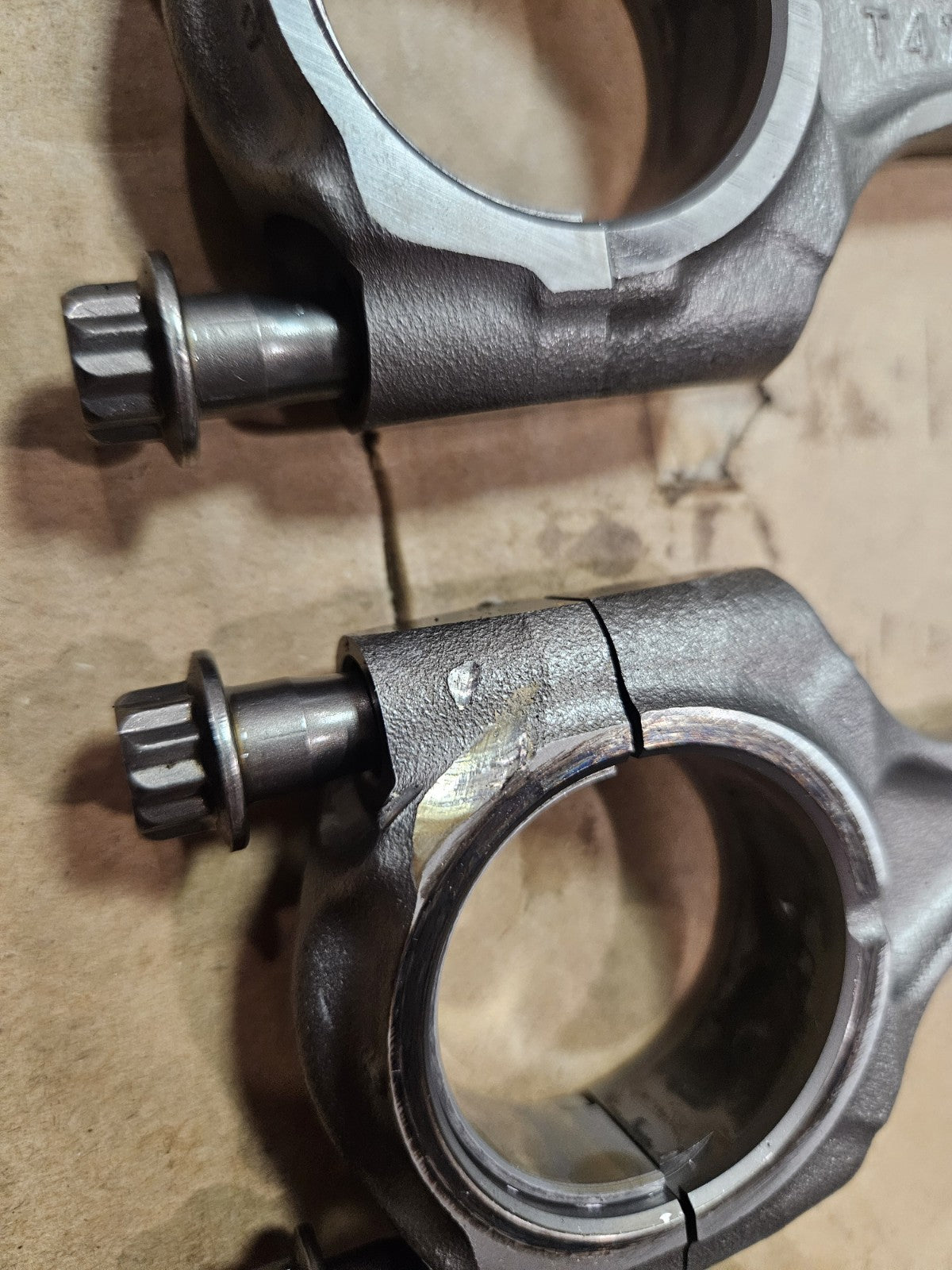 09-16 Suzuki GSXR 1000 Engine Motor Connecting Rods Set Damaged