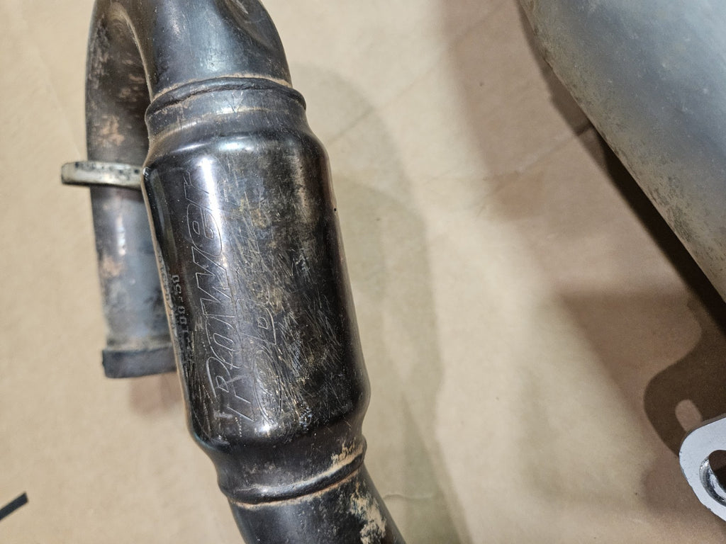 05-07 rmz450 rmz 450 fmf power bomb header pipe exhaust Muffler. FMF Full System