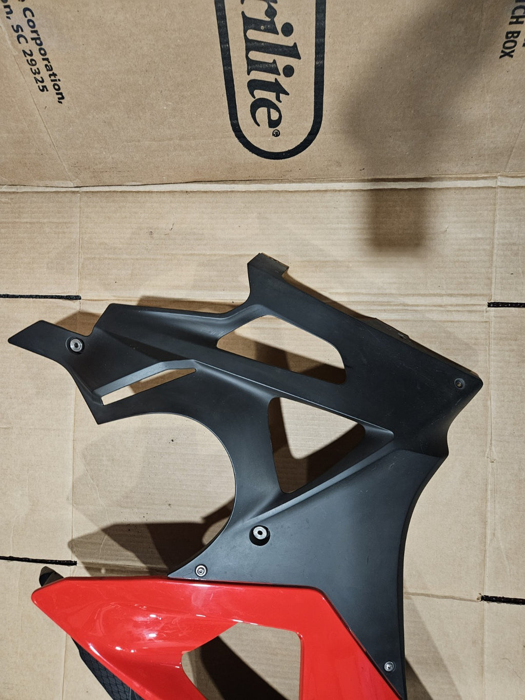 2009 - 2014 BMW S1000RR OEM Left Mid Fairing Left Side Fairing Panel RACING RED