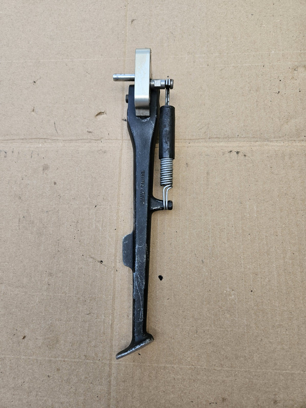 2014-2016 BMW S1000-RR S1000RR Black Kick Side Stand Kickstand Prop w/ Spring