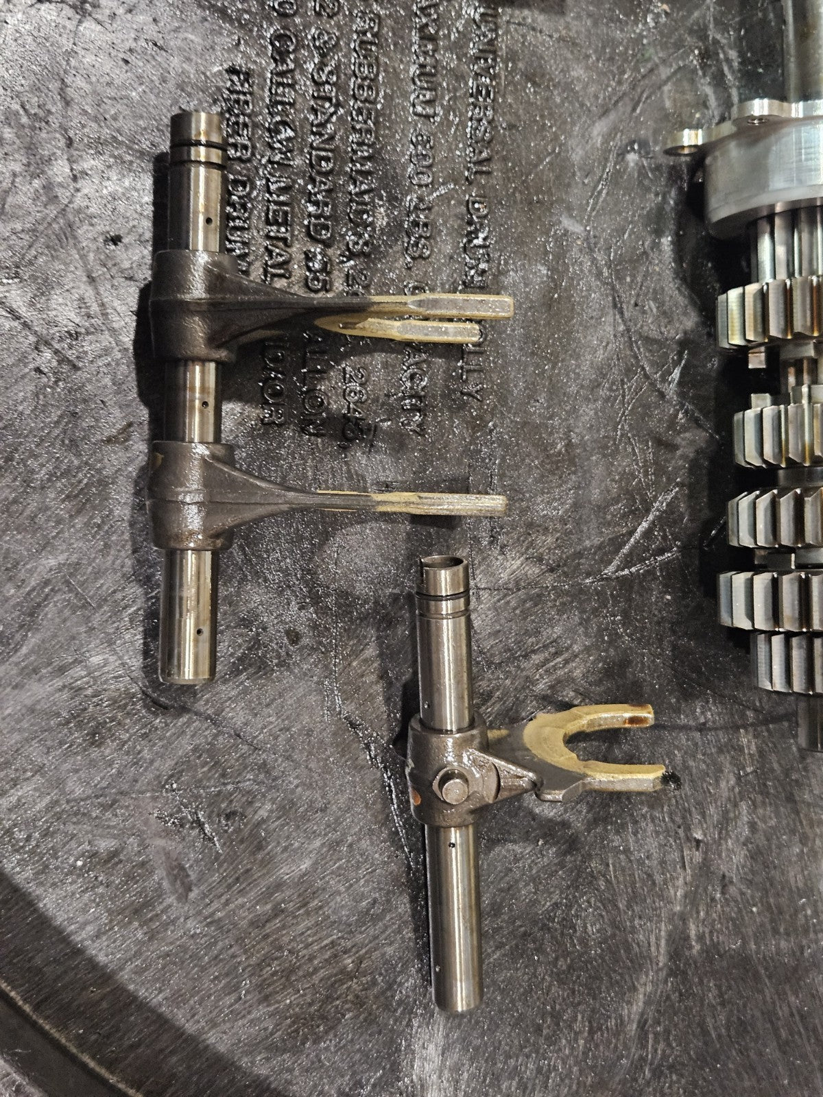 10-14 2013 BMW S1000RR ENGINE MOTOR OEM TRANSMISSION TRANNY GEARS SHIFT FORKS