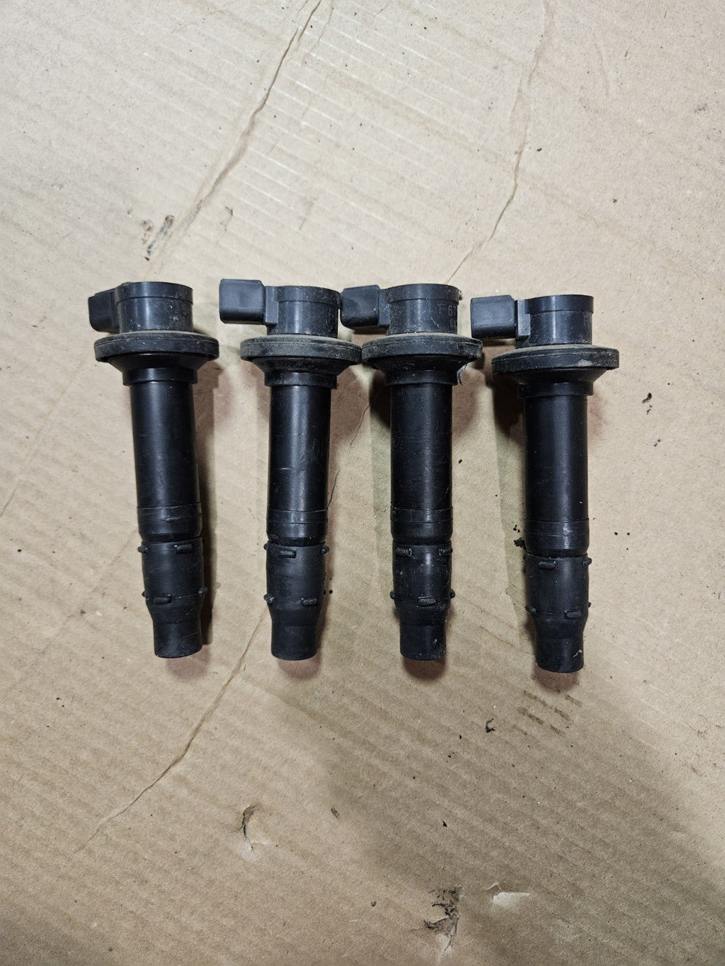 01-02 YAMAHA YZF R6 IGNITION COILS COIL SPARK PLUG CAPS STICK PACK SET