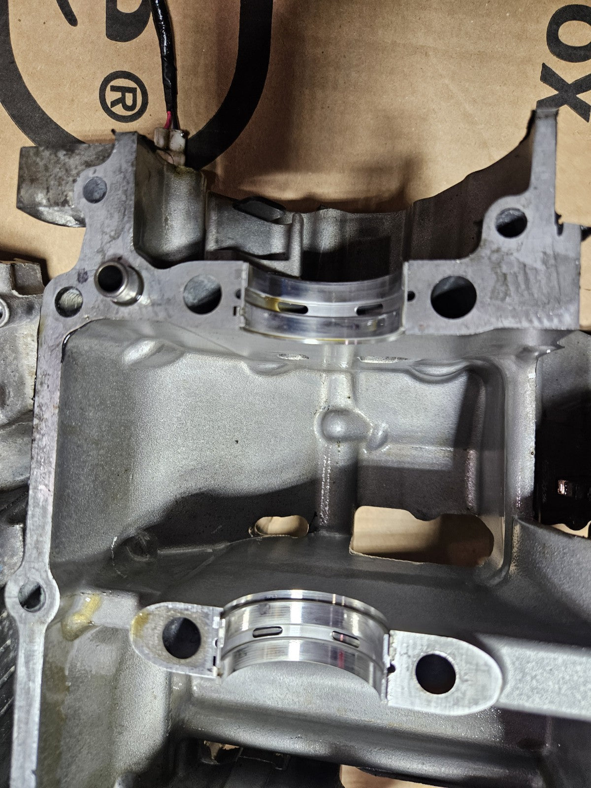 2009 08-12 Suzuki Hayabusa Busa GSXR1300 Crankcase Crank Case Engine Motor Block