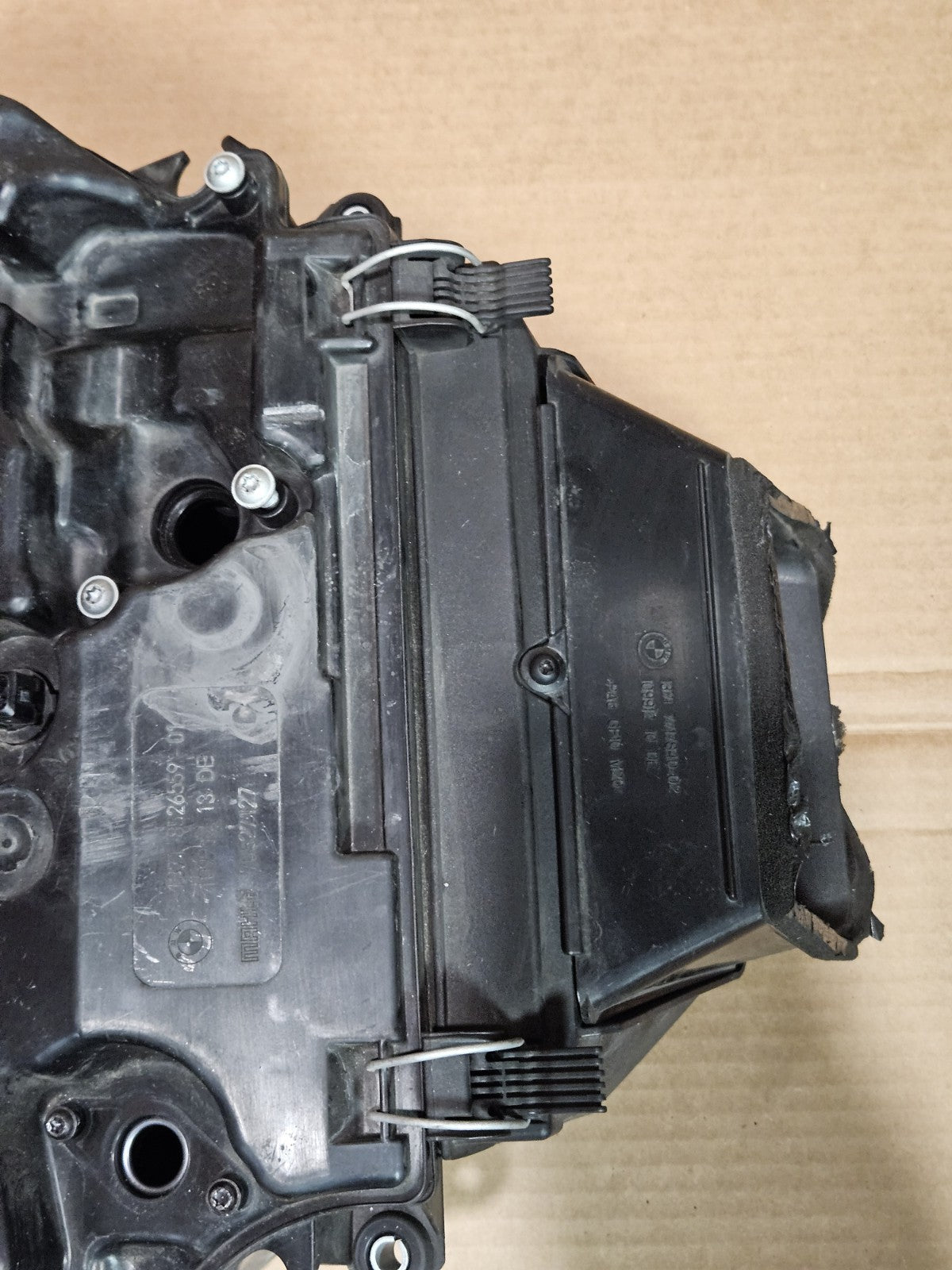 09-14 2013 BMW S1000RR OEM AIRBOX AIR INTAKE FILTER BOX SPRINT AIR FILTER