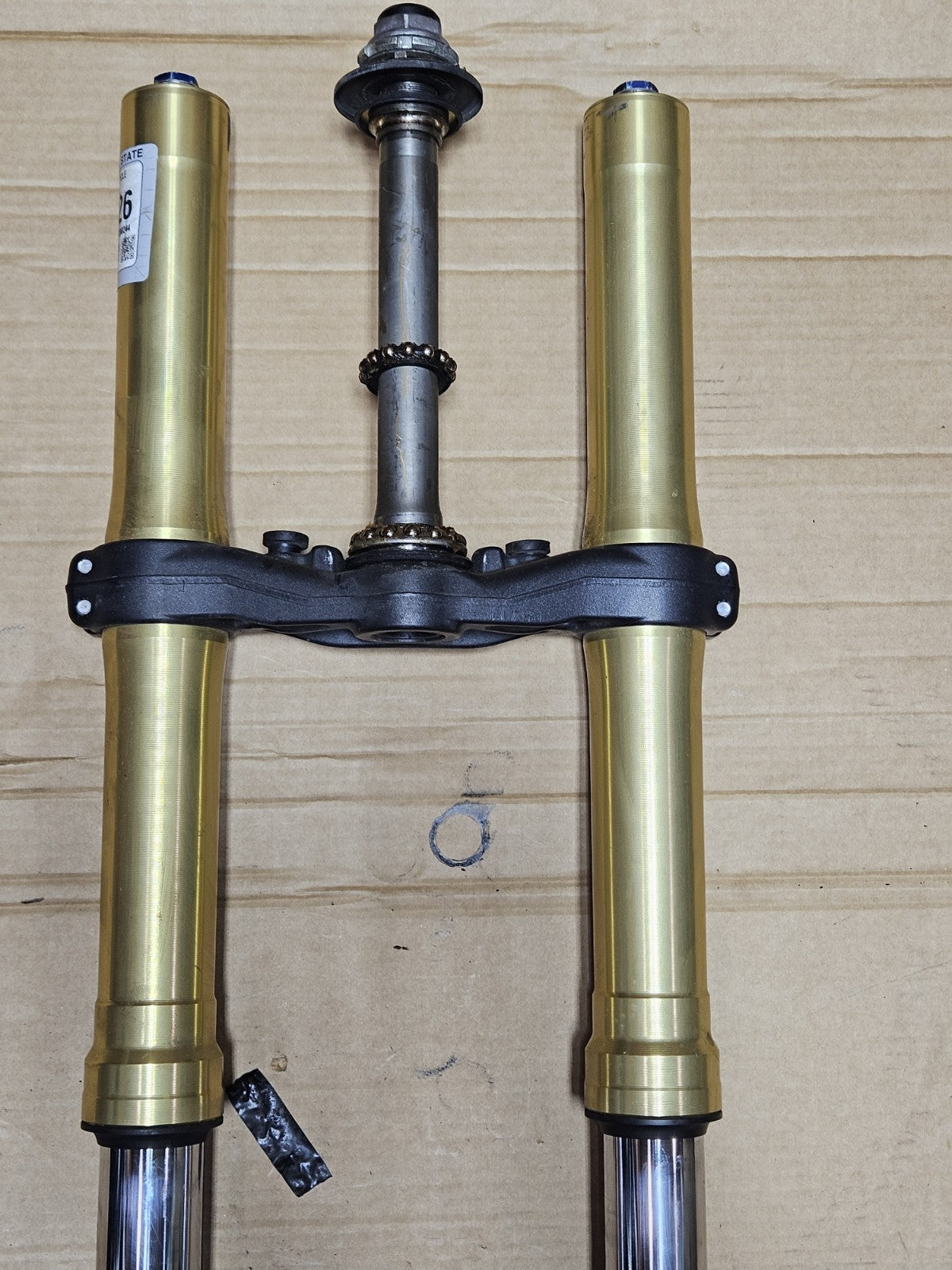 2011 HONDA CB1000R FRONT FORKS SHOCK SUSPENSION SET PAIR Triple Tree OEM