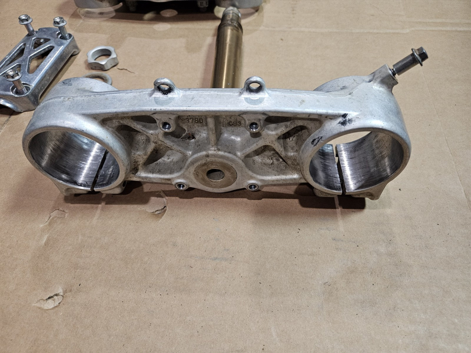 2007 SUZUKI RMZ 450 TRIPLE TREE + CLAMPS 07 RMZ450 05 - 07