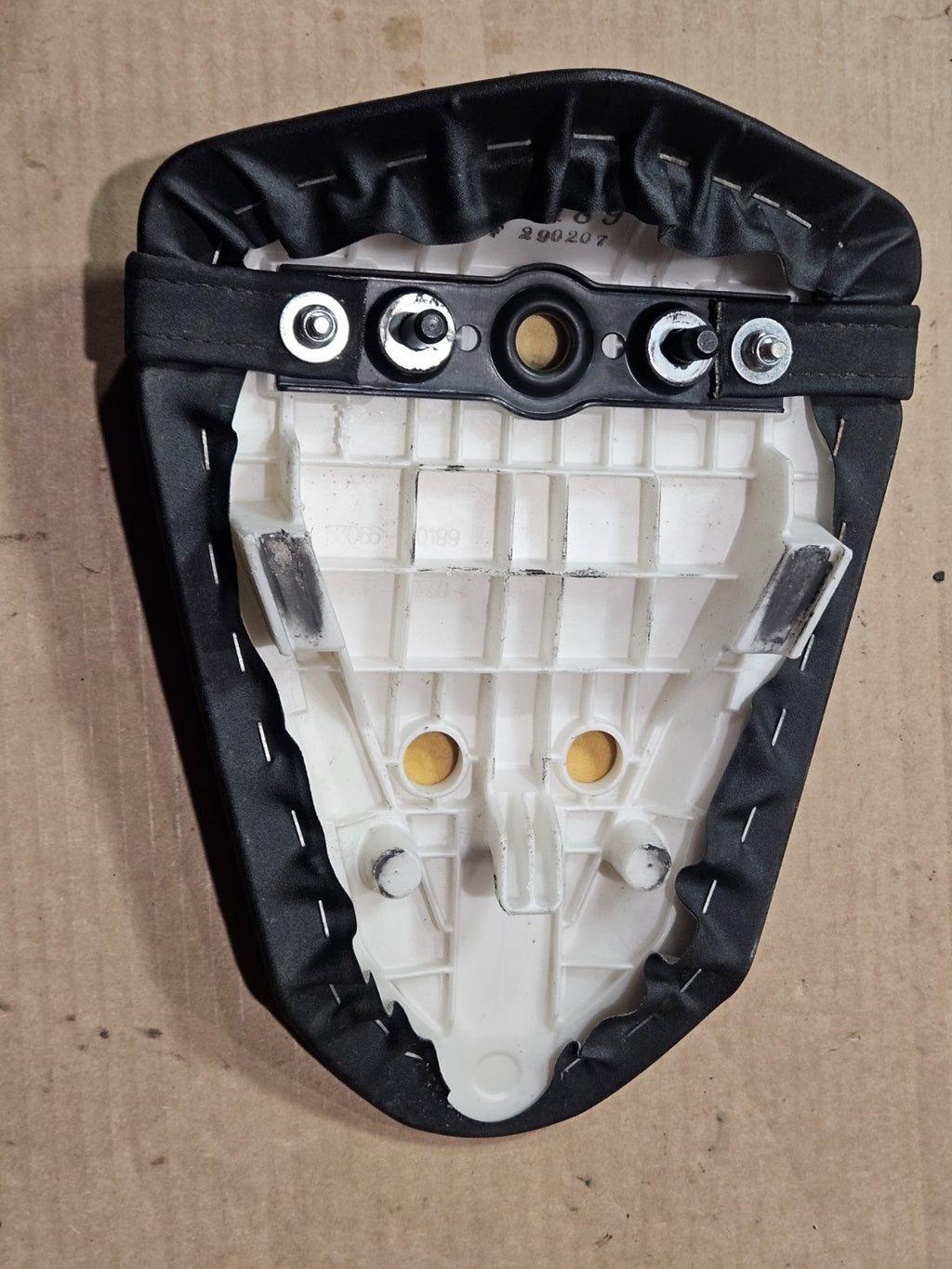 13-18 KAWASAKI NINJA ZX6R OEM REAR BACK PASSENGER TANDEM SEAT PAD SADDLE PILLION