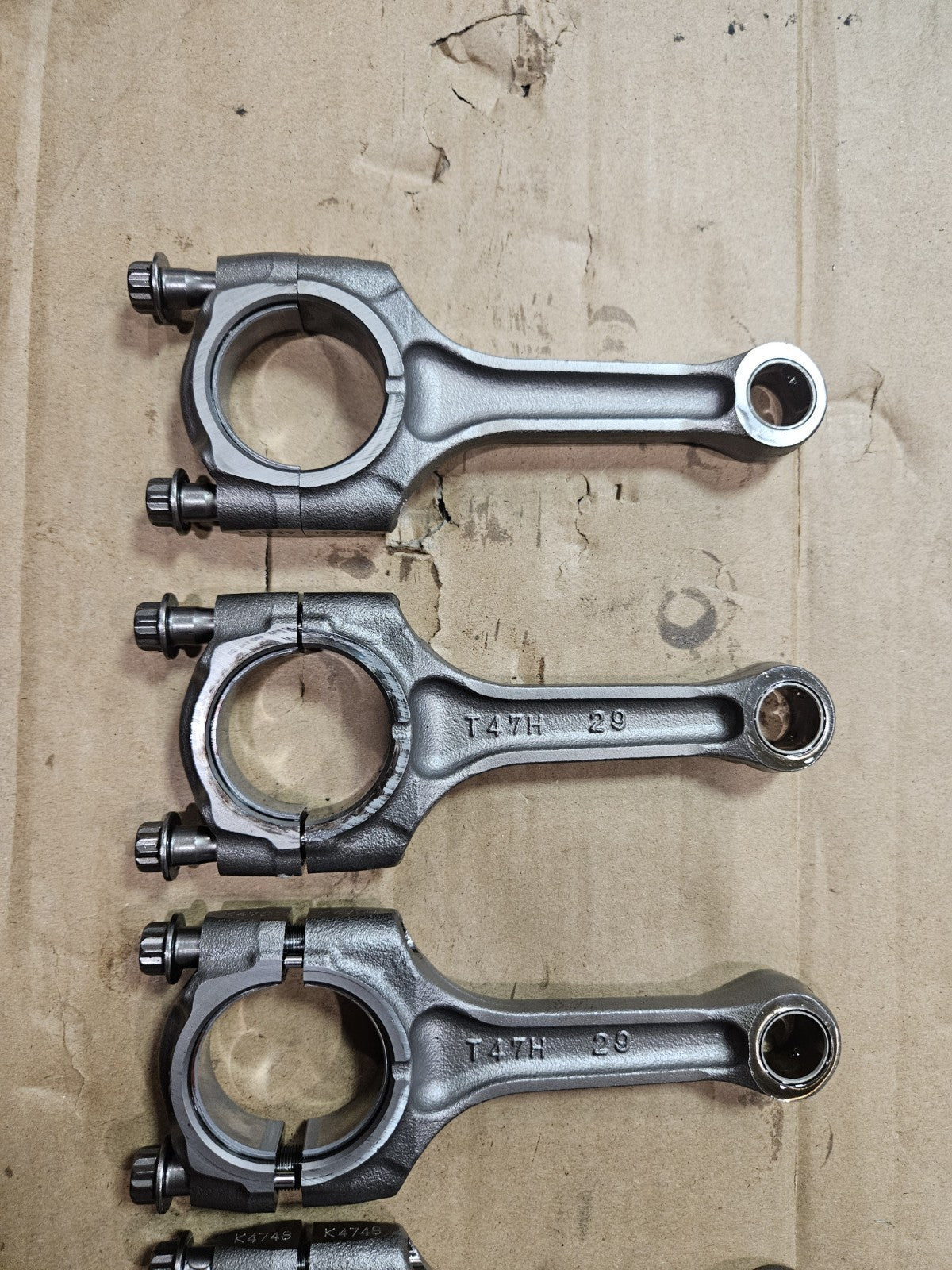 09-16 Suzuki GSXR 1000 Engine Motor Connecting Rods Set Damaged
